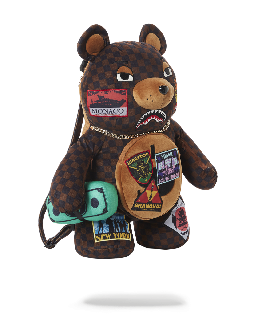 Global Mogul Moneybear Teddybear Backpack - Image 3