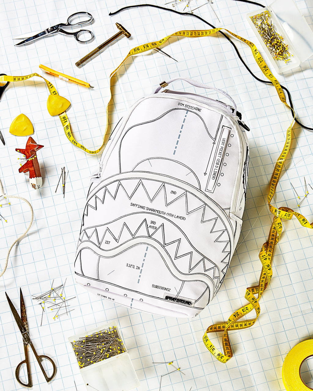 Technical Cut & Shark Backpack (Dlxv) - Image 8