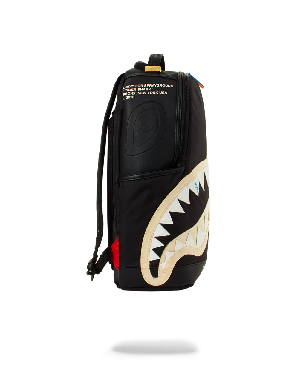 Bite Me Shark (Black) Backpack - Image 3