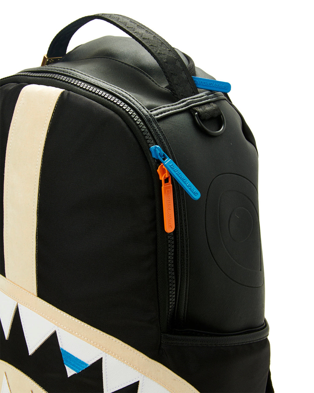 Bite Me Shark (Black) Backpack - Image 6