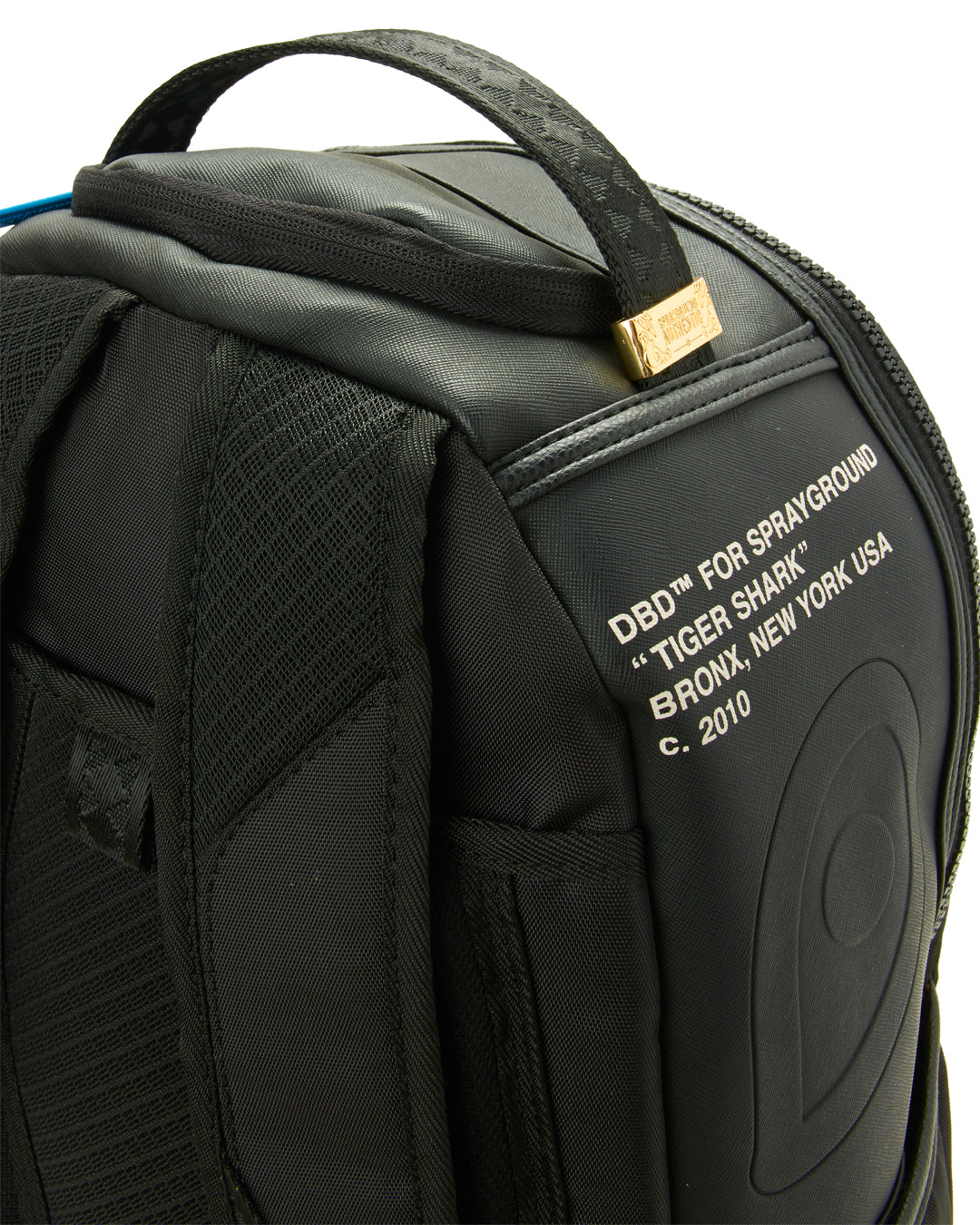 Bite Me Shark (Black) Backpack - Image 7
