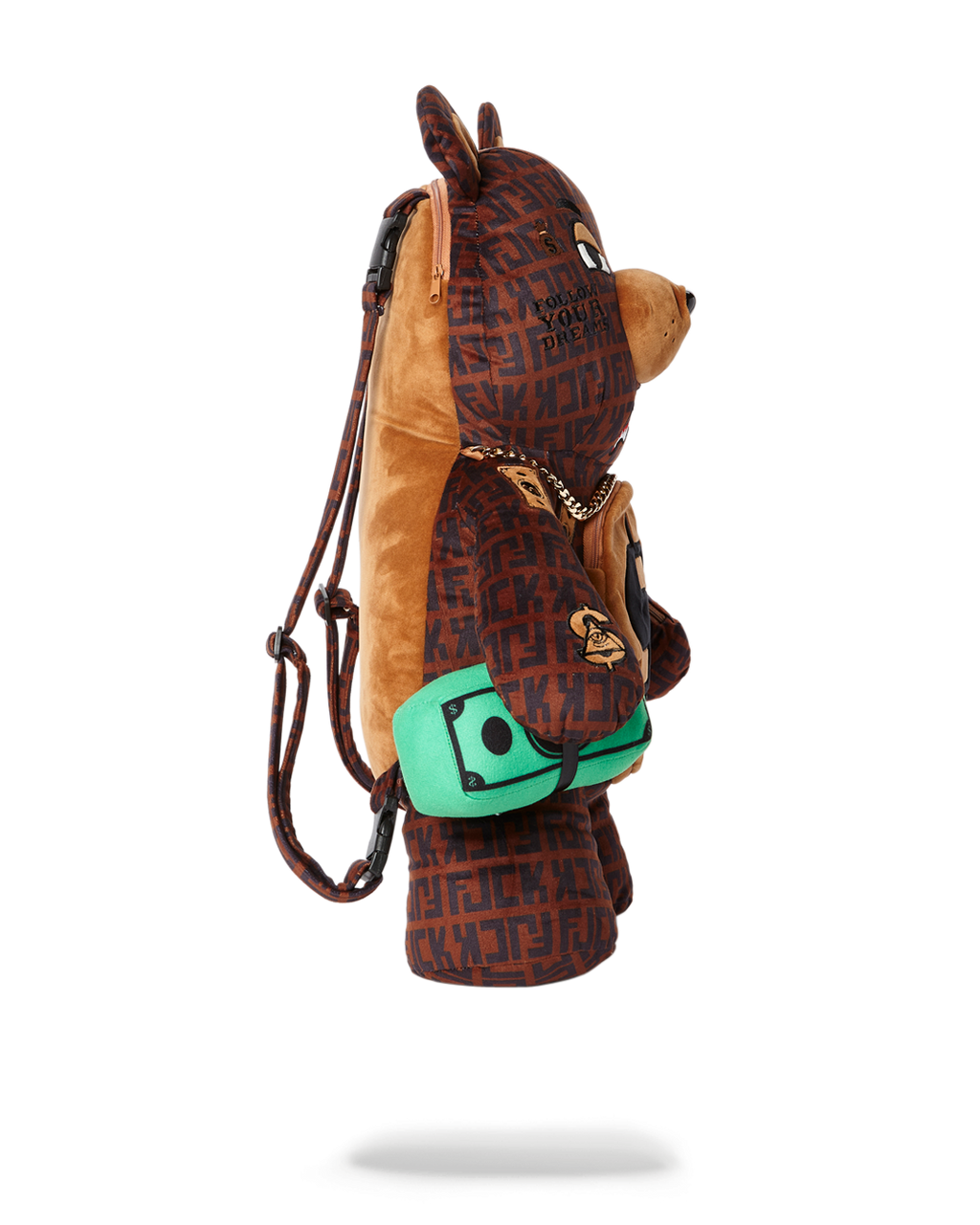 Offended Moneybear Teddybear Backpack - Image 3