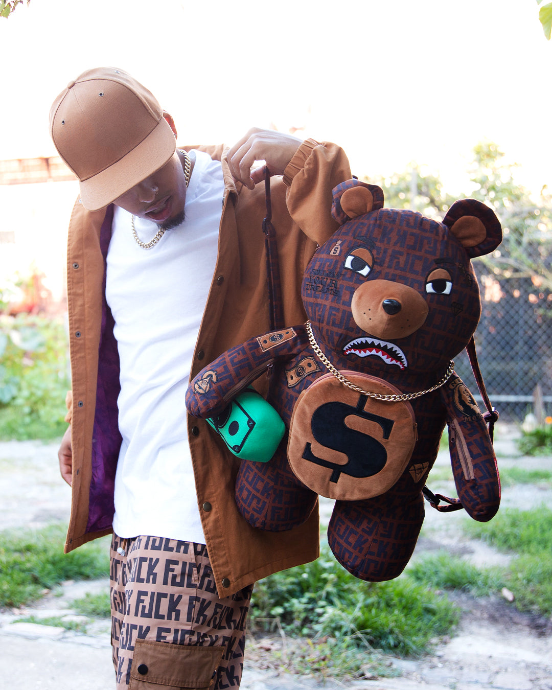 Offended Moneybear Teddybear Backpack - Image 10