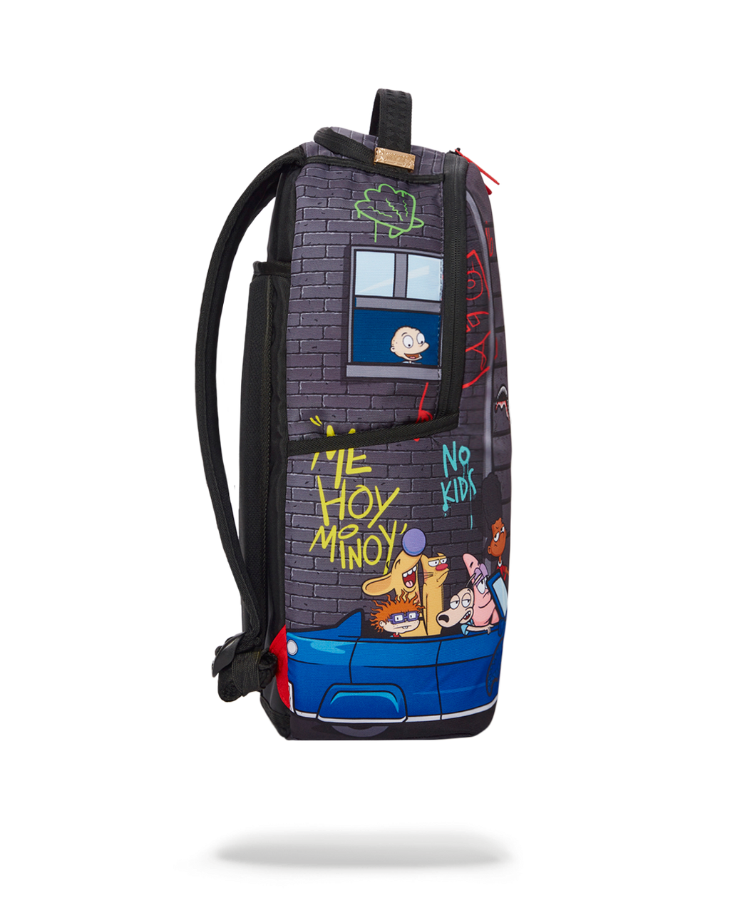 90s Nick Vertical Shark Backpack (Dlxr) - Image 3
