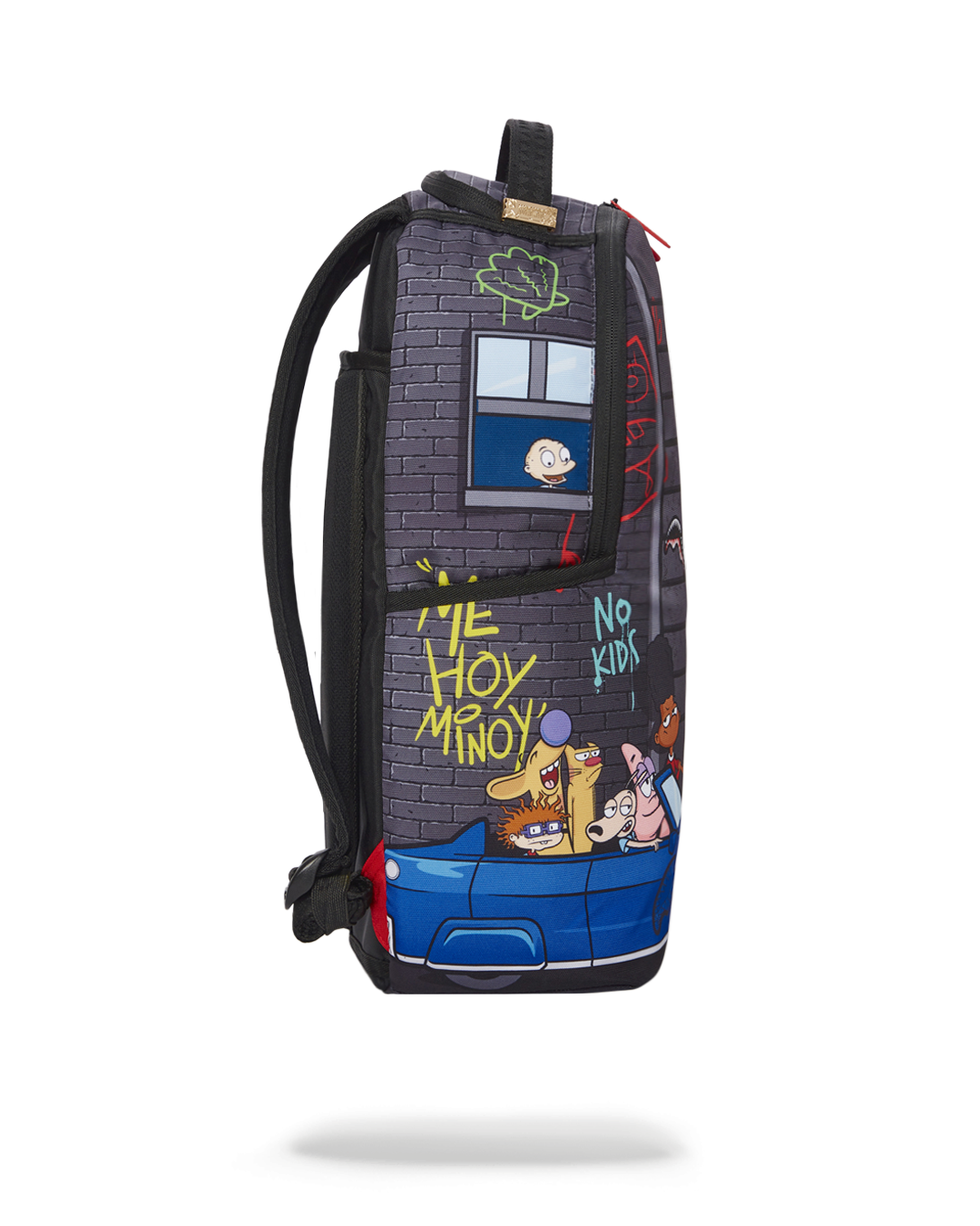 90s Nick Vertical Shark Backpack (Dlxr) - Image 3