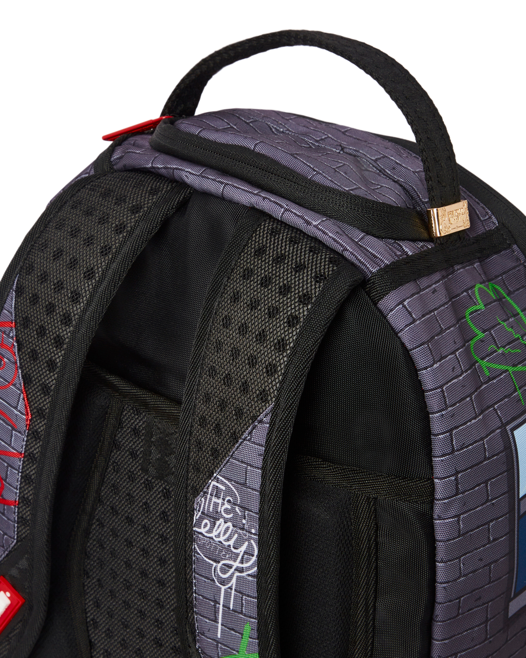 90s Nick Vertical Shark Backpack (Dlxr) - Image 7