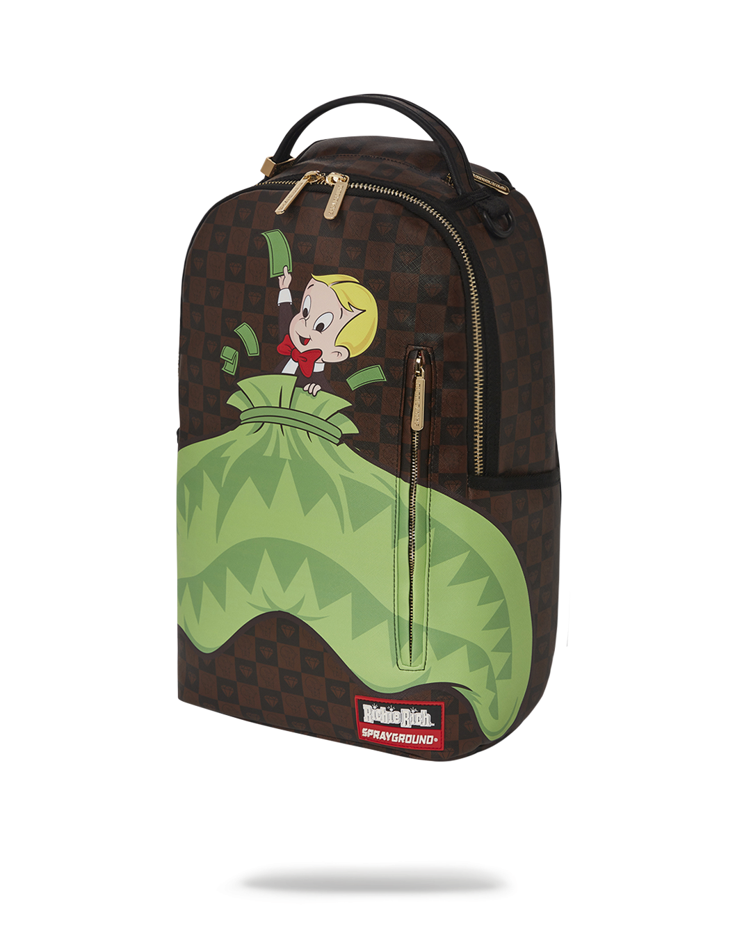 Richie Rich Money Shark Backpack - Image 3
