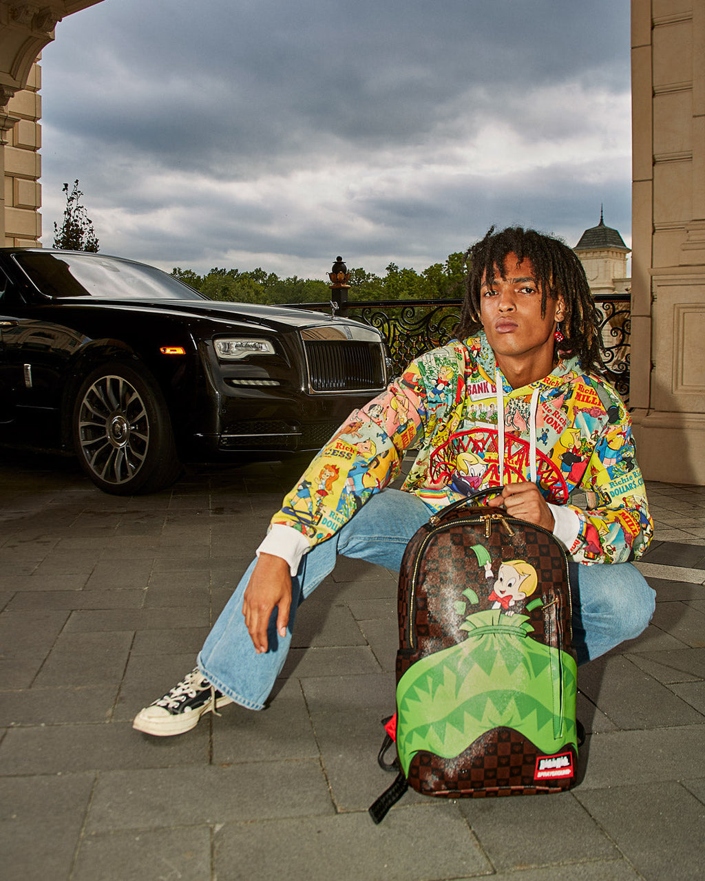 Richie Rich Money Shark Backpack - Image 16
