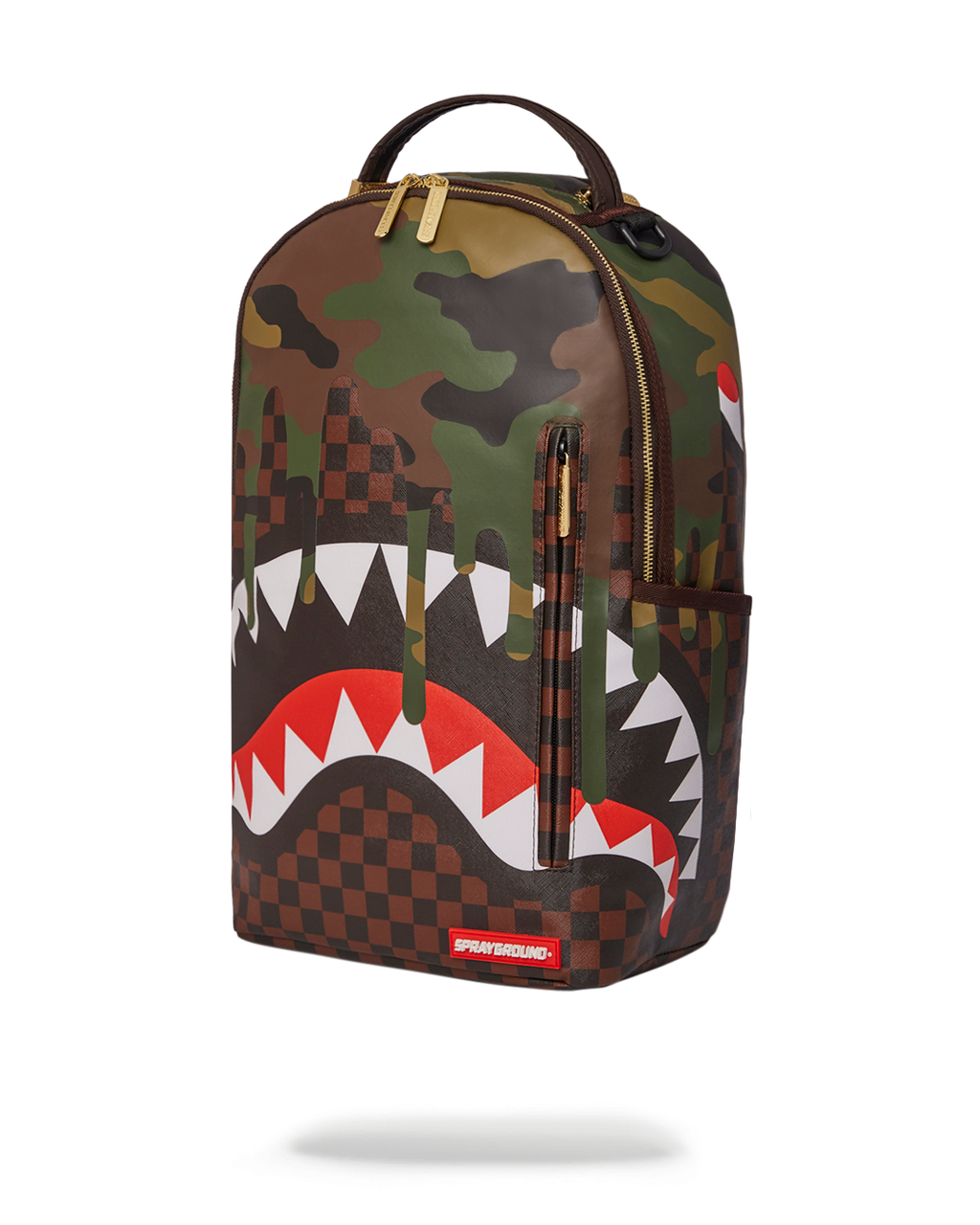 Camo Drip Sharks in Paris Backpack (Dlxv) - Image 3