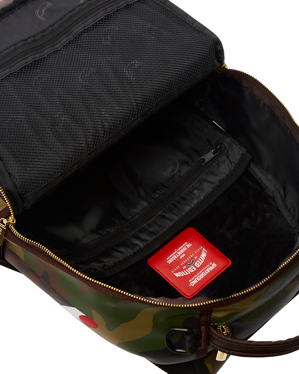 Camo Drip Sharks in Paris Backpack (Dlxv) - Image 10