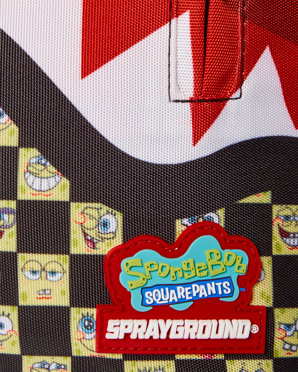 Spongebob Checkered Backpack (Dlxr) - Image 11