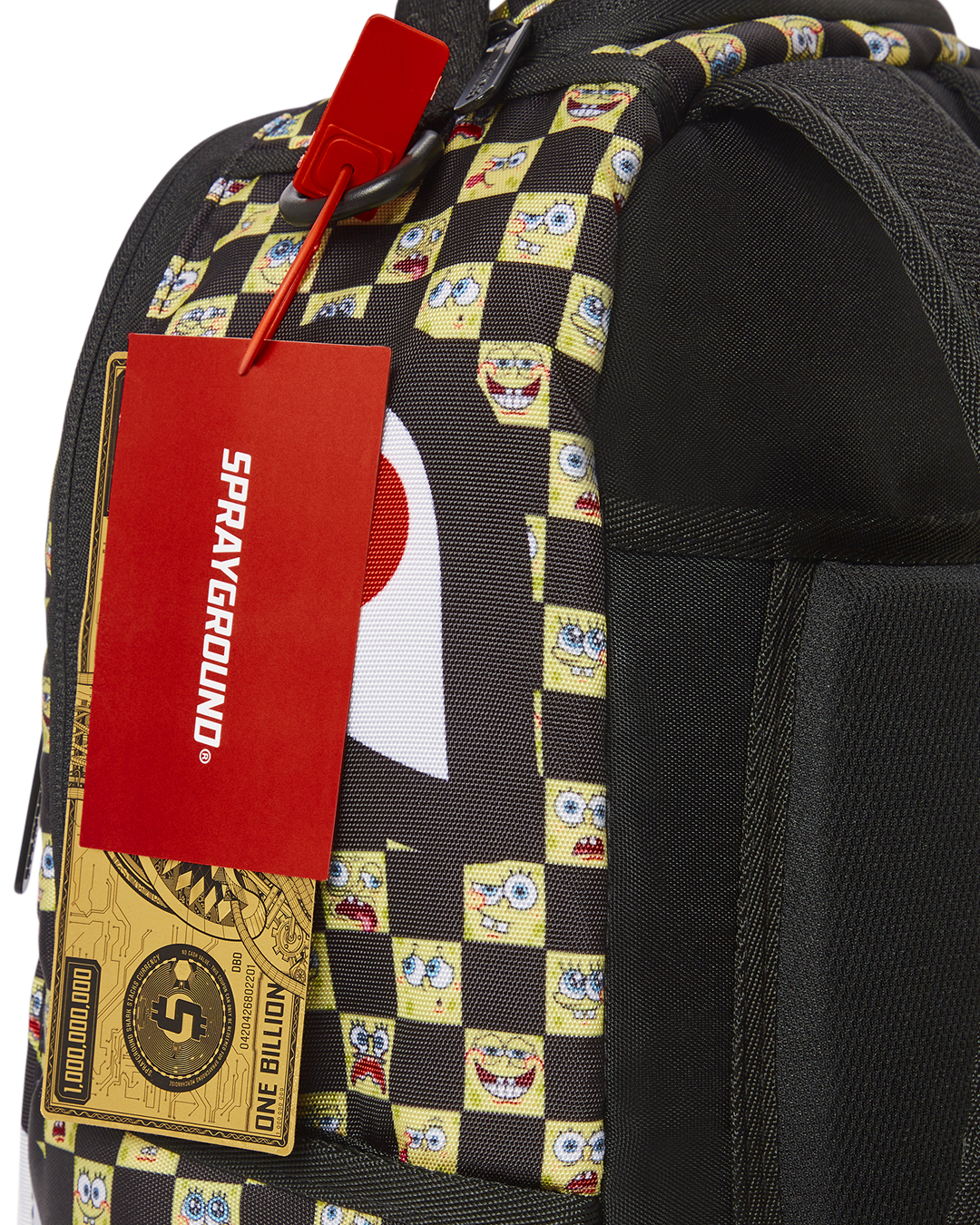 Spongebob Checkered Backpack (Dlxr) - Image 9