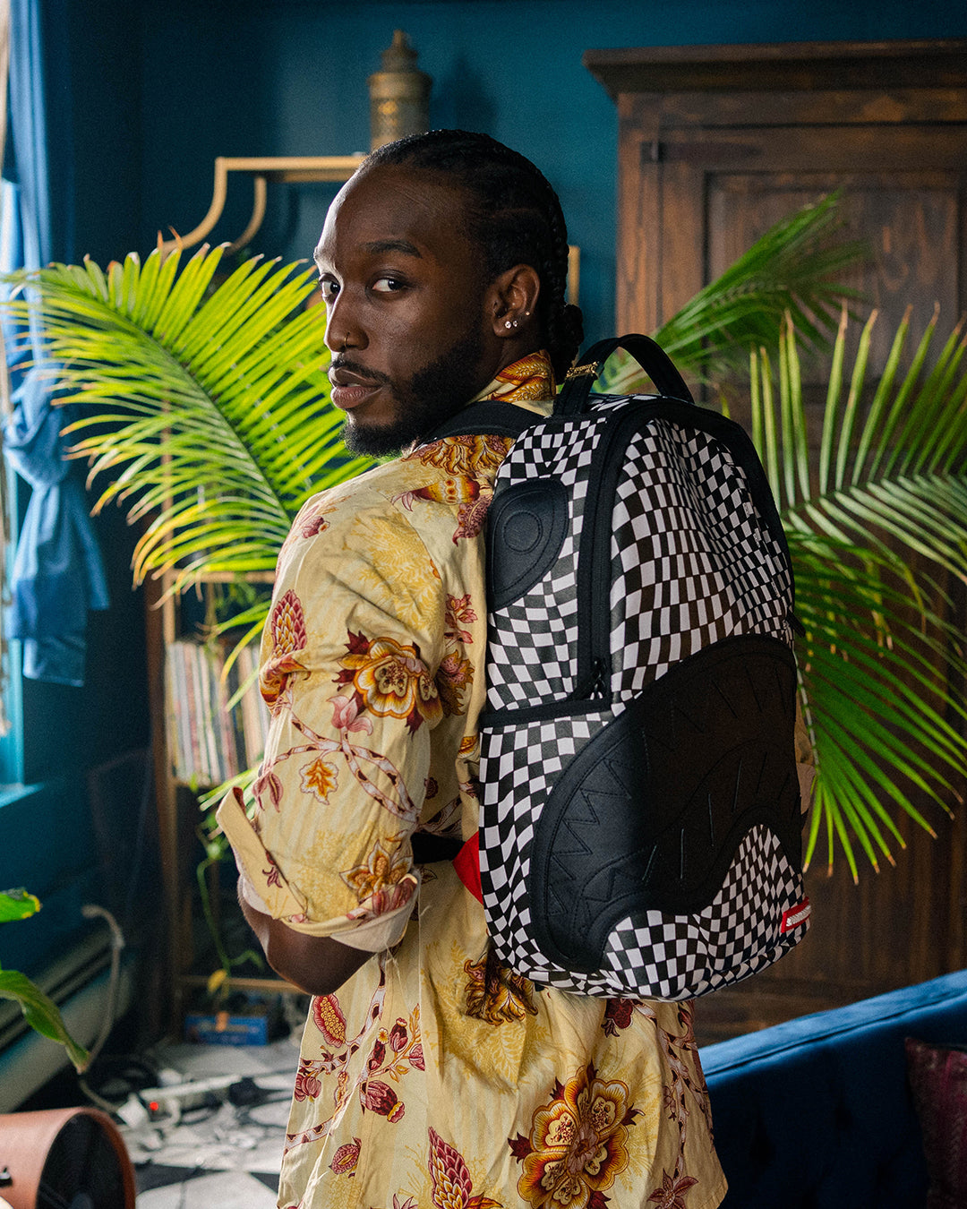 Trippy Check Dlx Backpack - Image 2