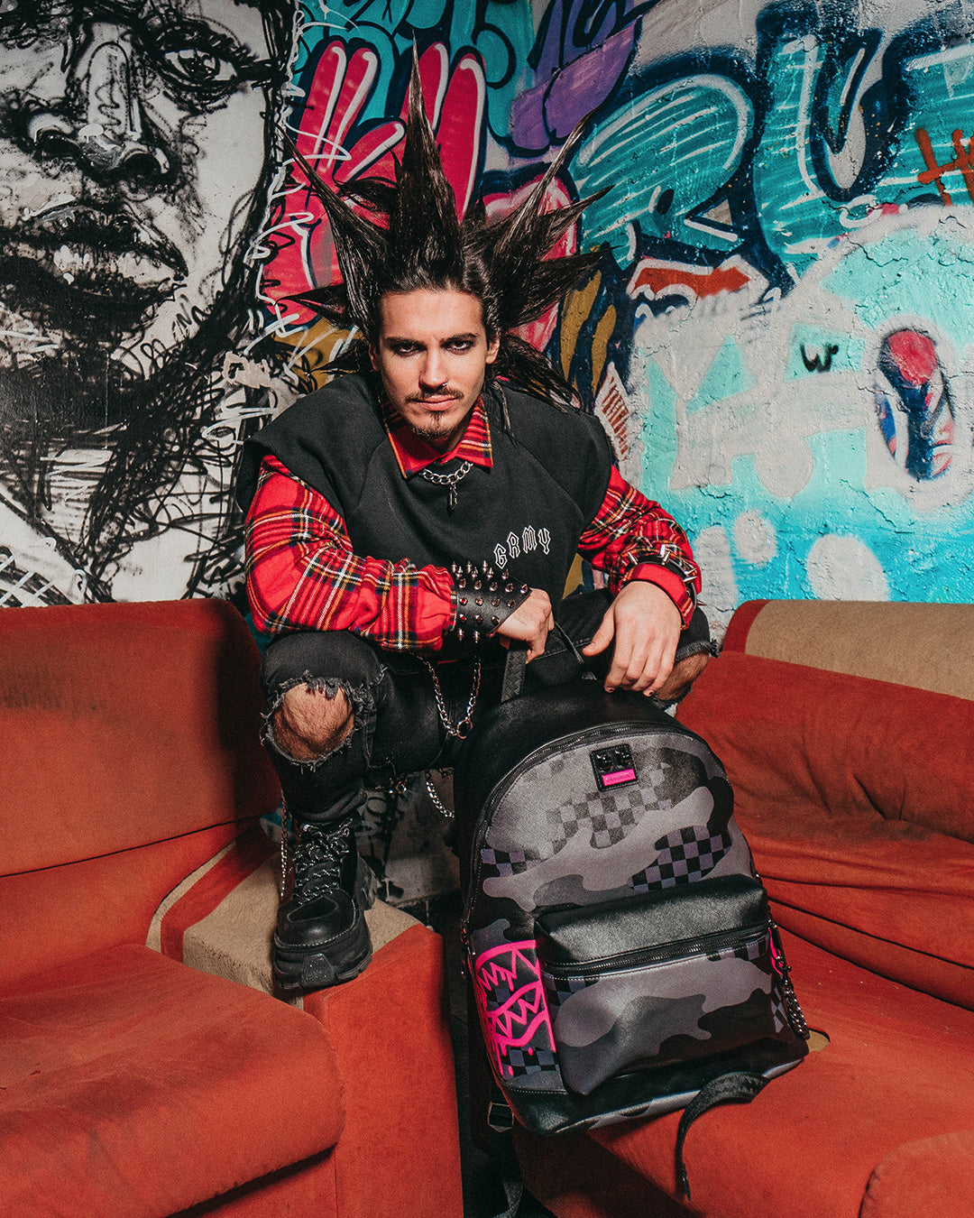 3AM Pink Drip Chateau Backpack - Image 4