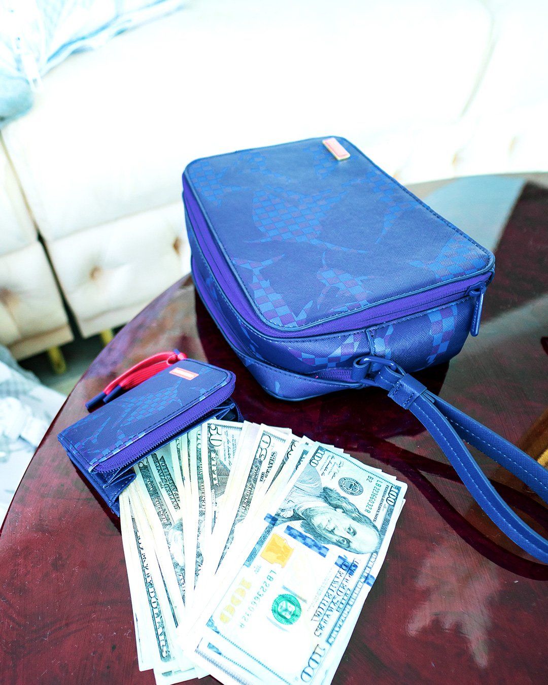 Shark Check (Blue) Toiletry - Image 6