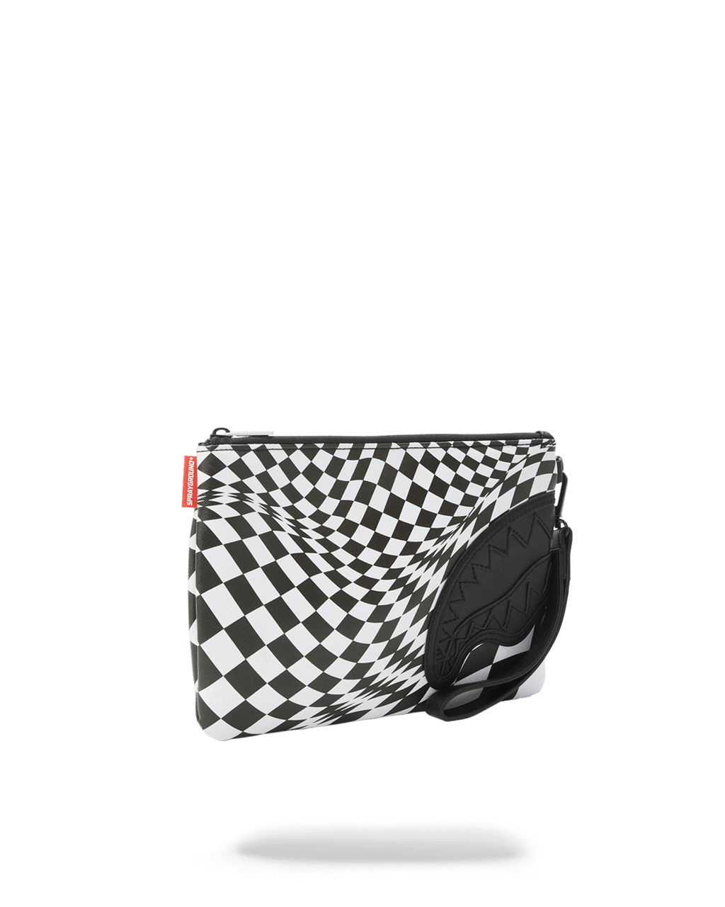 Trippy Check Crossover Clutch - Image 3