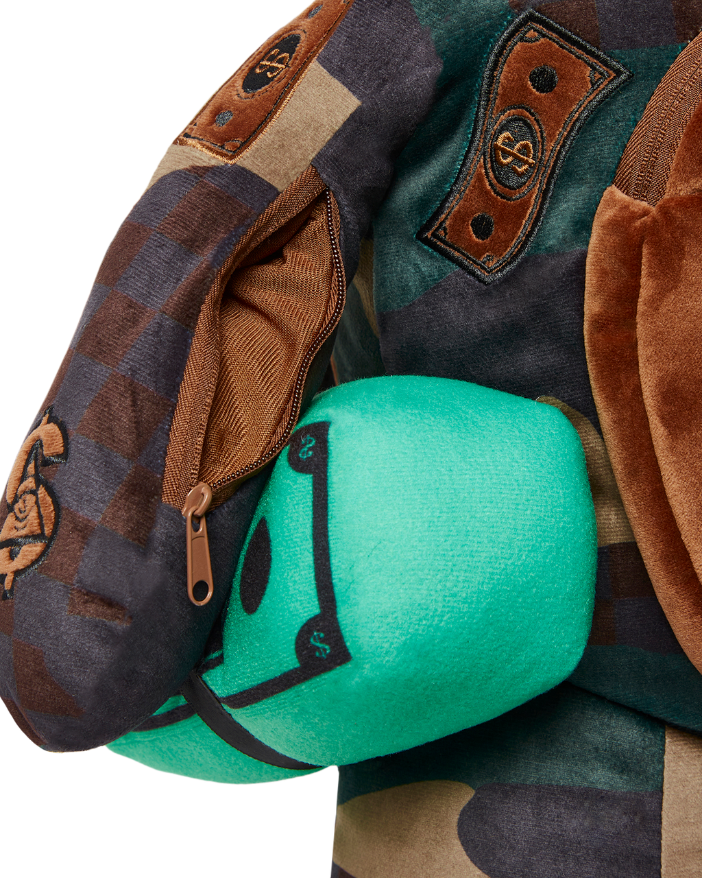 Camocheck Moneybear Teddybear Backpack - Image 9