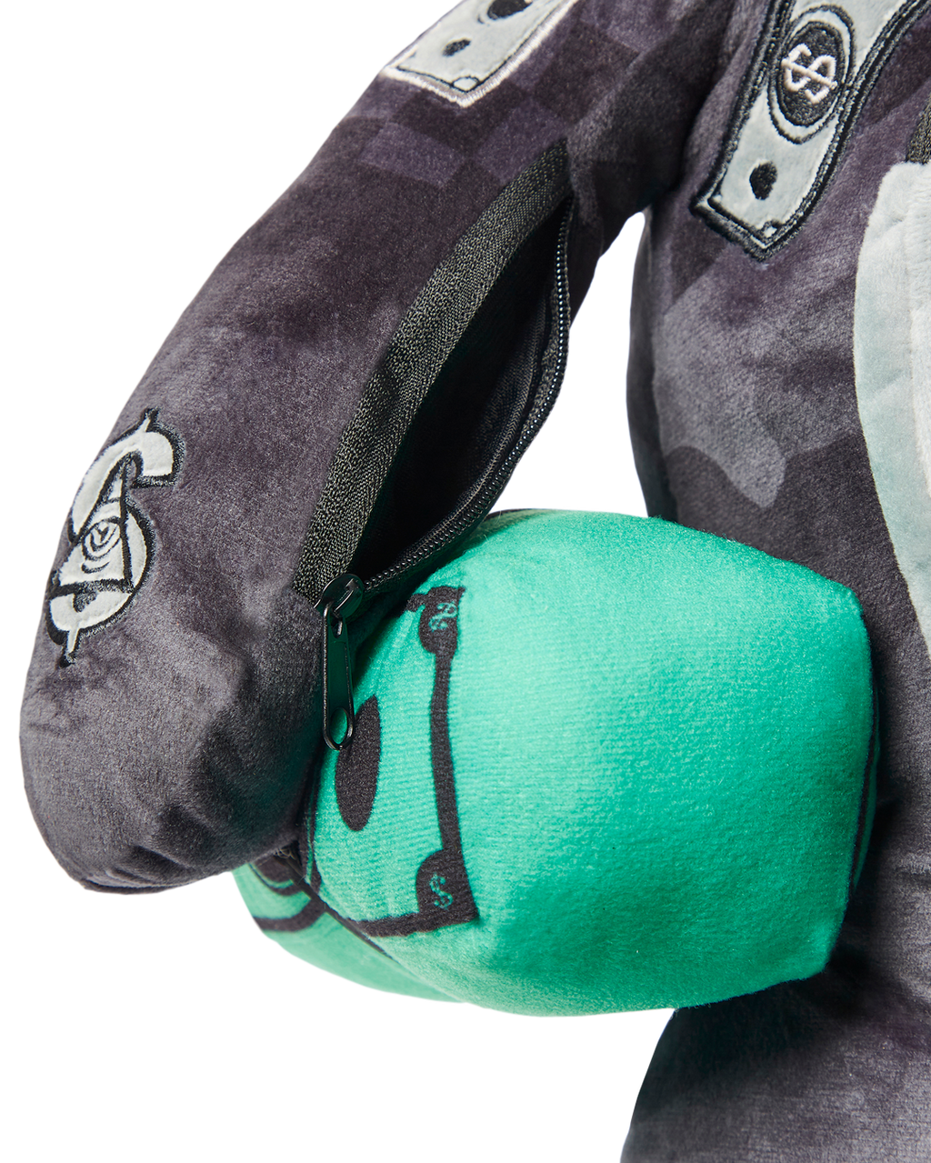 3AM Never Sleep Moneybear Teddybear Backpack - Image 8