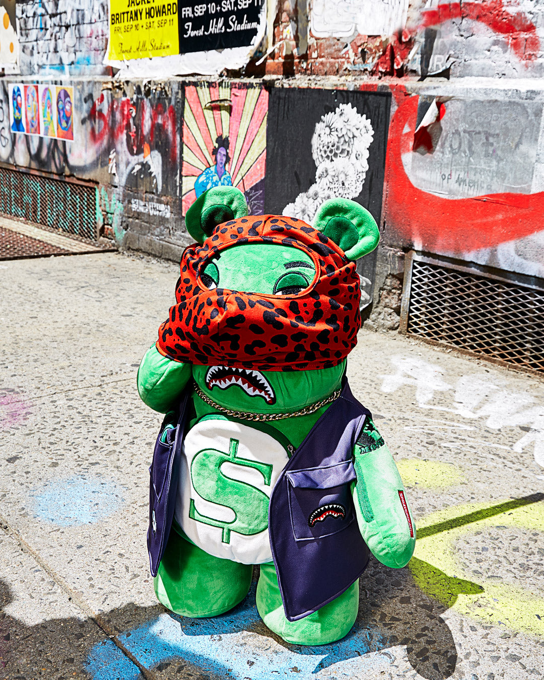 Ski Mask the Bear - Moneybear Teddybear Backpack - Image 2