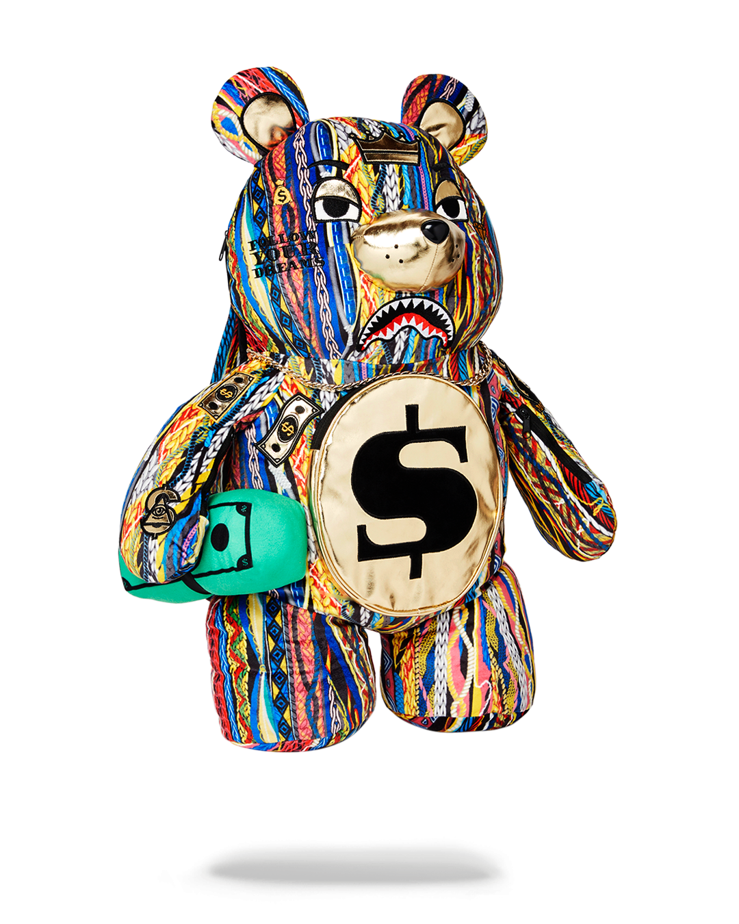 The Golden Age Moneybear Teddybear Backpack - Image 3
