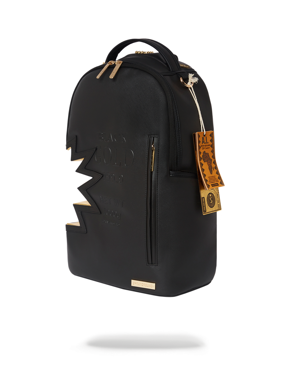 A.i.3 Shark Bite Black Gold Backpack (Dlxv) - Image 15