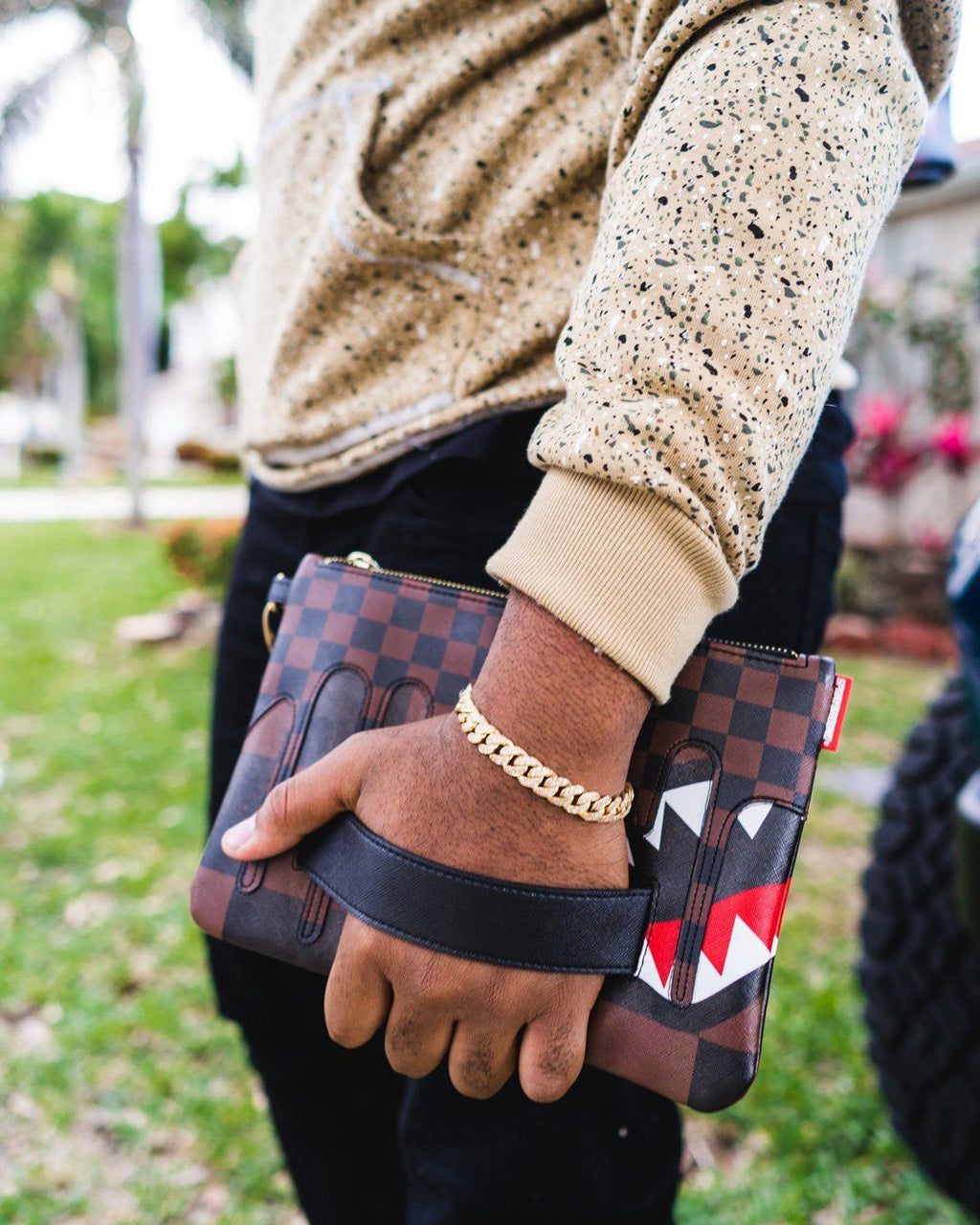 Xtc Sharks in Paris Crossover Clutch - Image 2