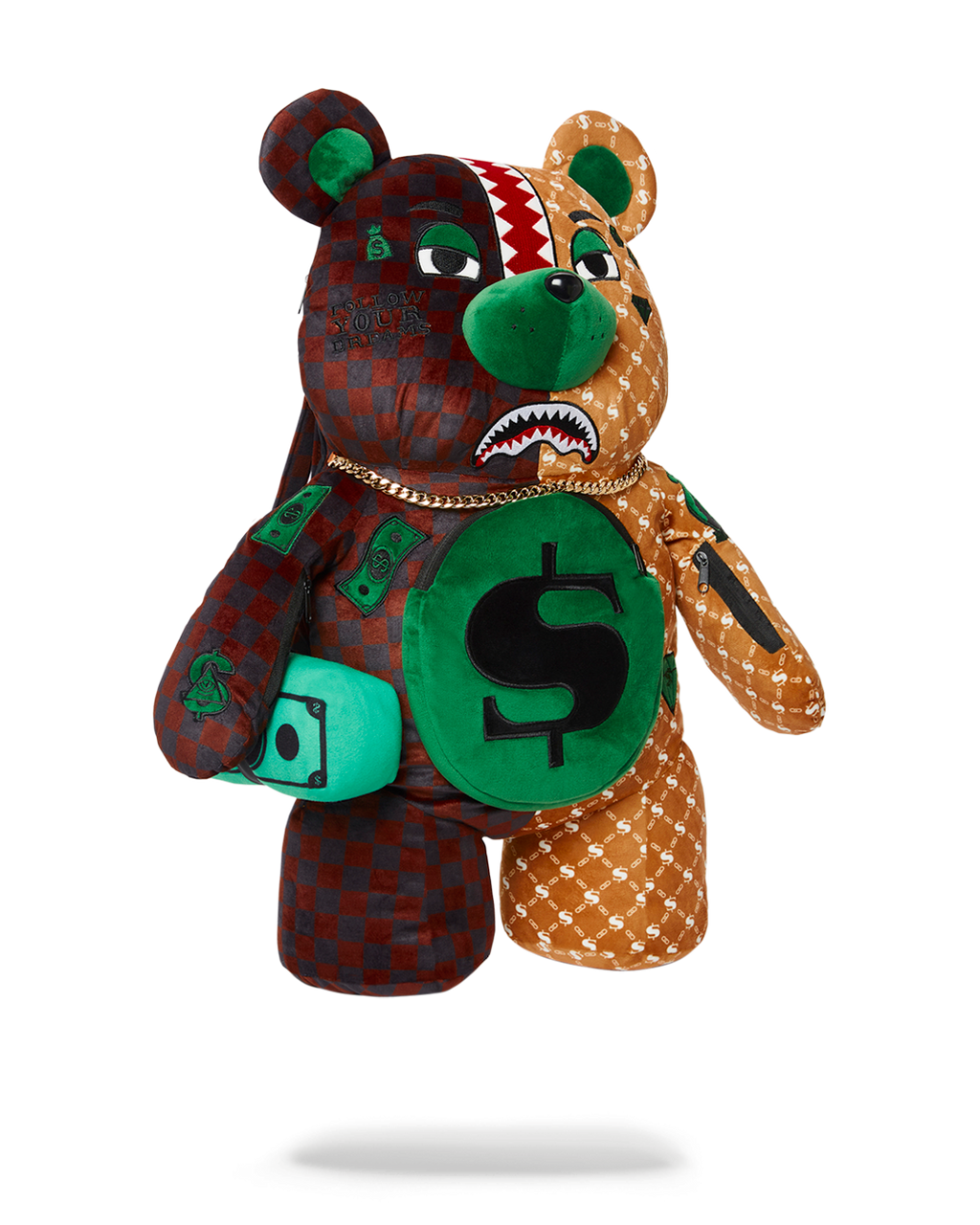 Money Bear Teddybear Backpack Paris vs Florence - Image 2