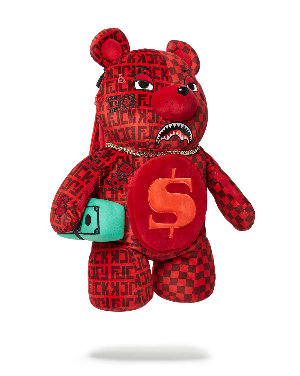 Veni Vidi Vici Moneybear Teddybear Backpack - Image 3