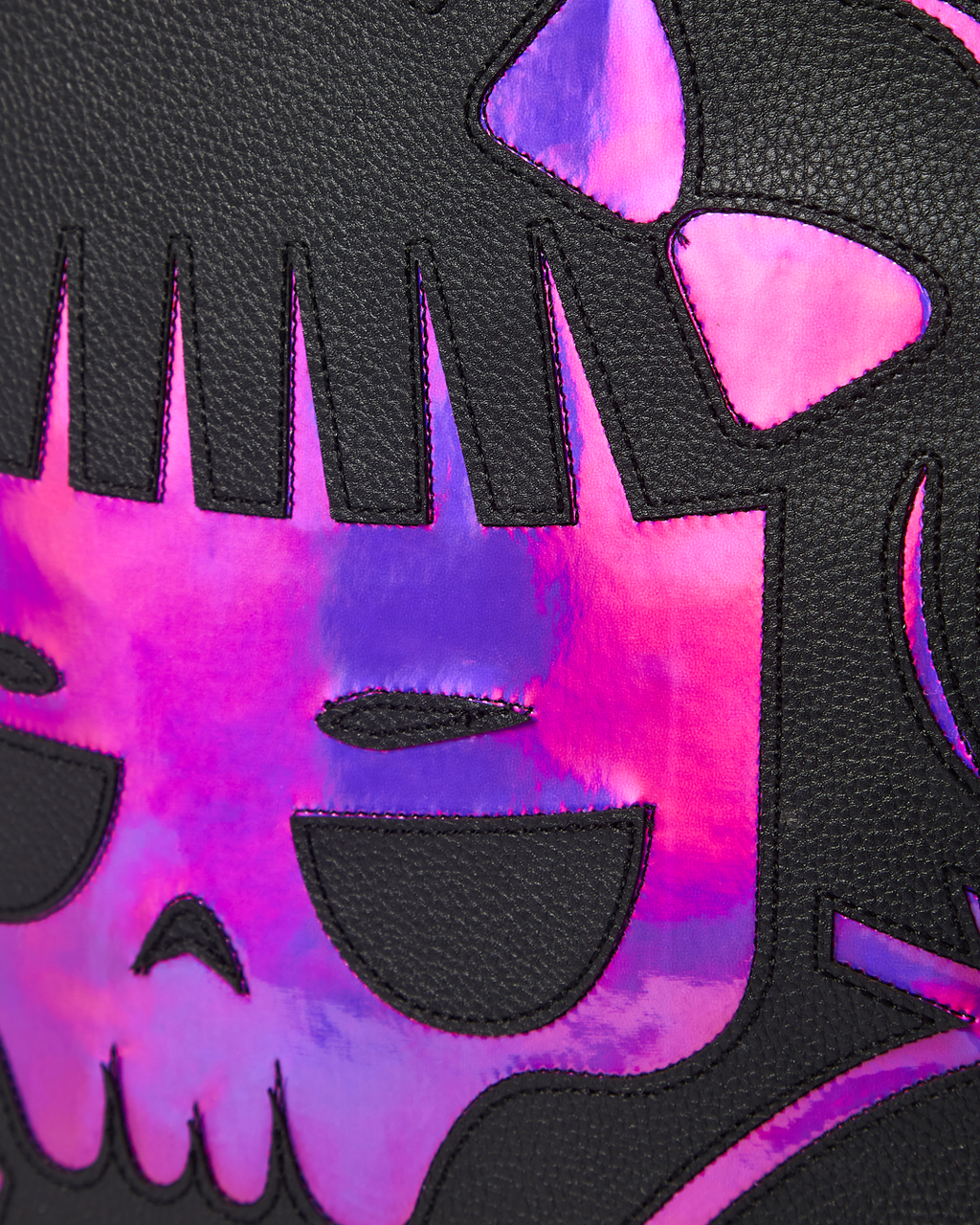 Cazzu Iridescent Cut & Sew Spider Skull Shark Backpack (Dlxv) - Image 14