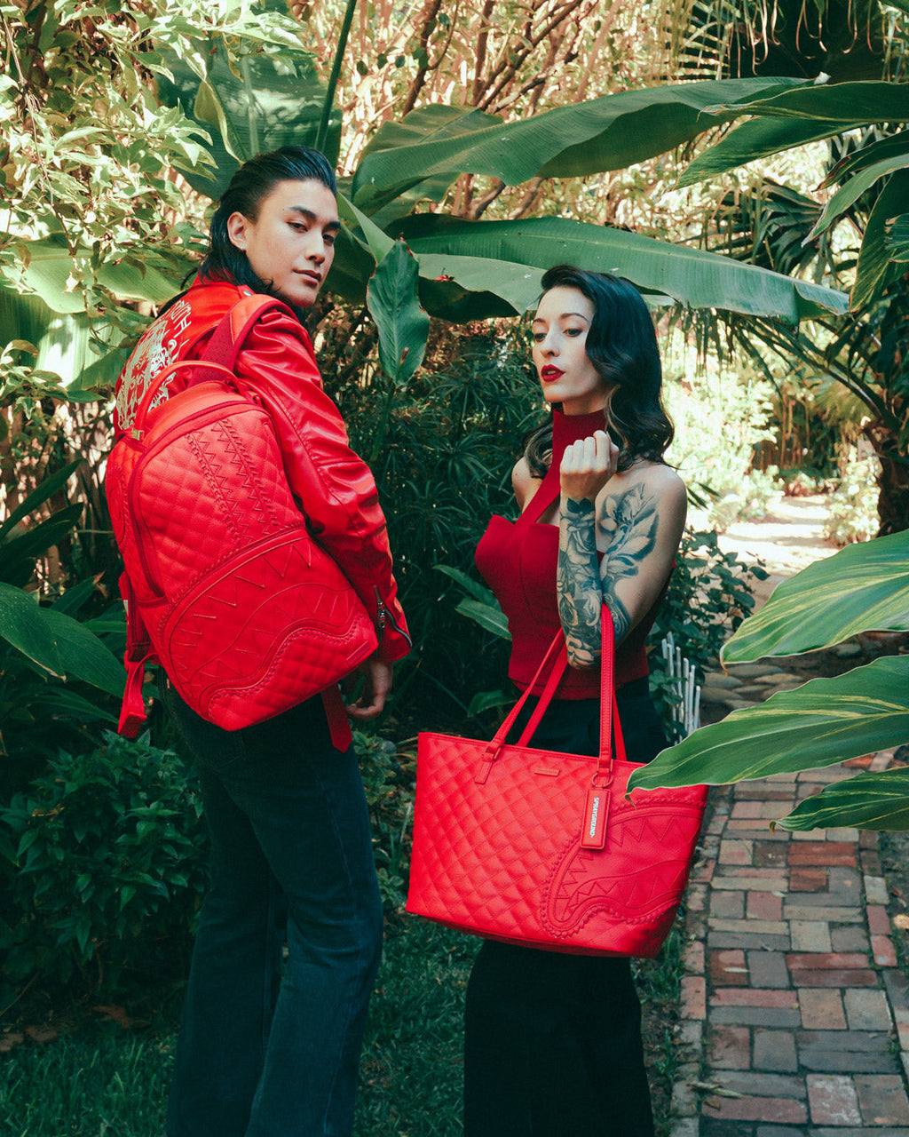 Red Riviera Backpack (Dlxv) - Image 12