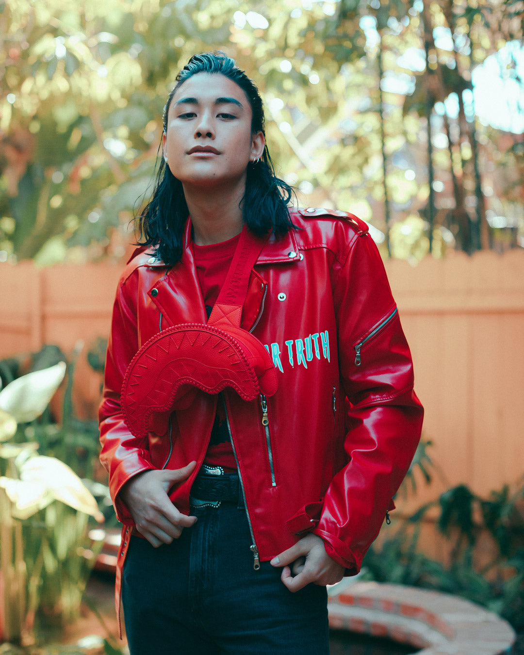 Red Riviera Sharkmouth Crossbody - Image 6