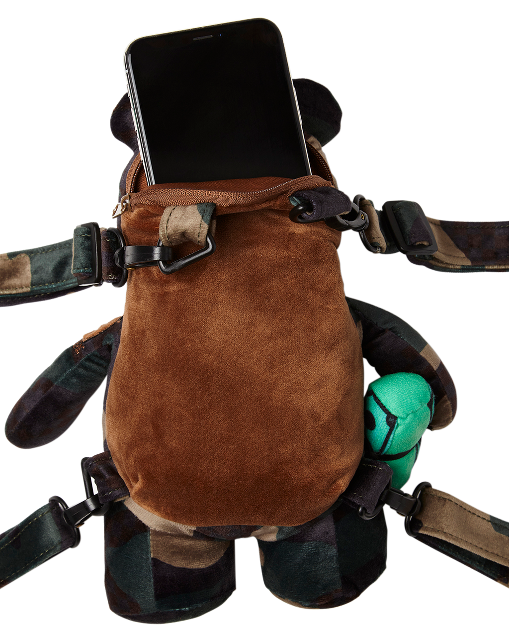 Bearcub Backpack - Camocheck Moneybear - Image 11