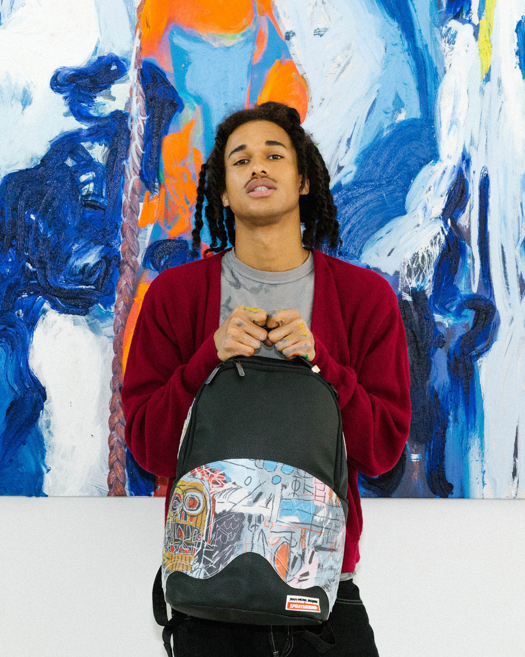 Official Basquiat Untitled 1982 Backpack (Dlxv) - Image 4