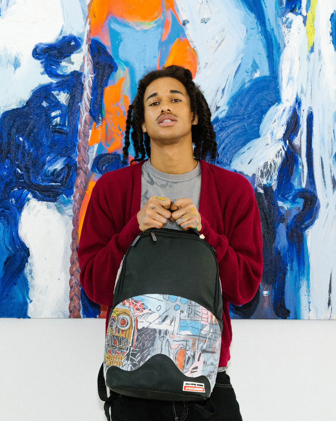 Official Basquiat Untitled 1982 Backpack (Dlxv) - Image 4