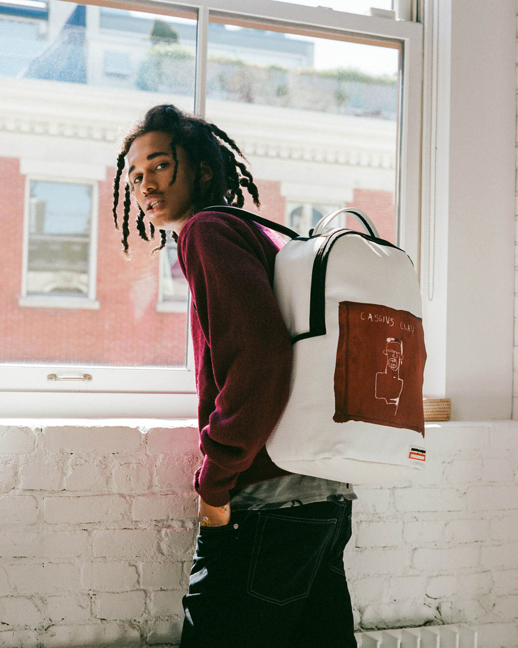 Official Basquiat the Legend 1982 Backpack (Dlxv) - Image 2