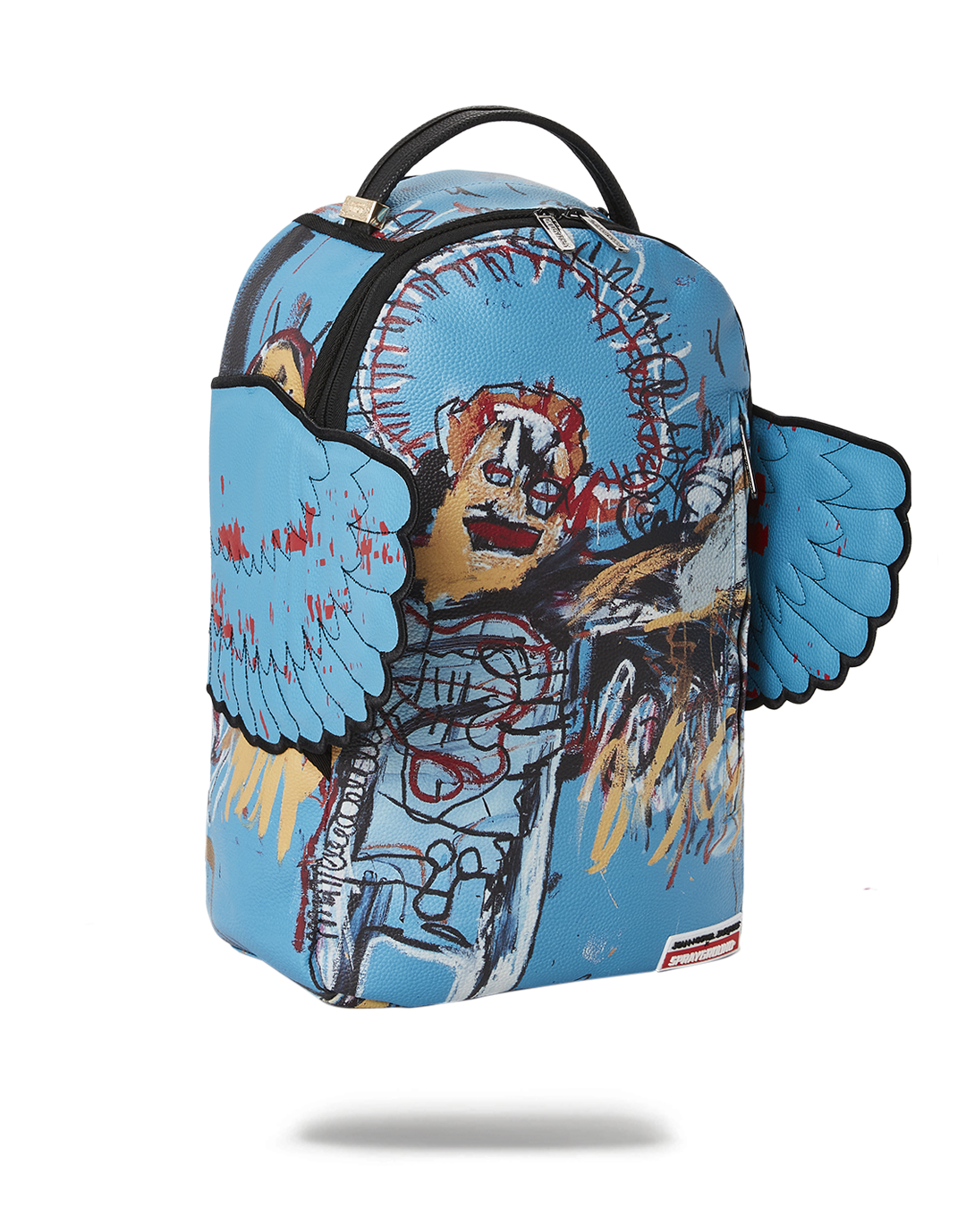 Official Basquiat Untitled (Fallen Angel) 1981 Wing Backpack (Dlxv) - Image 3