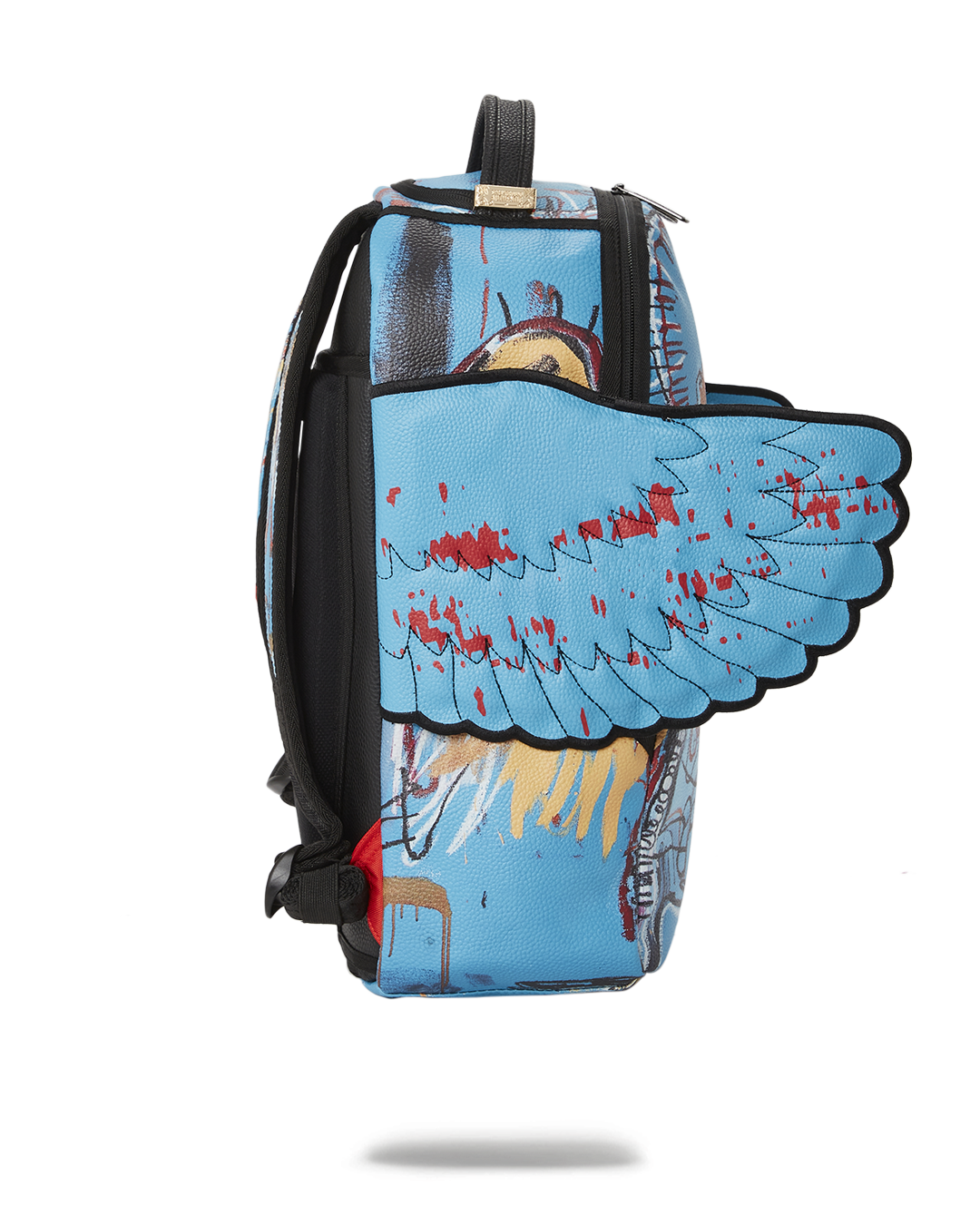 Official Basquiat Untitled (Fallen Angel) 1981 Wing Backpack (Dlxv) - Image 5