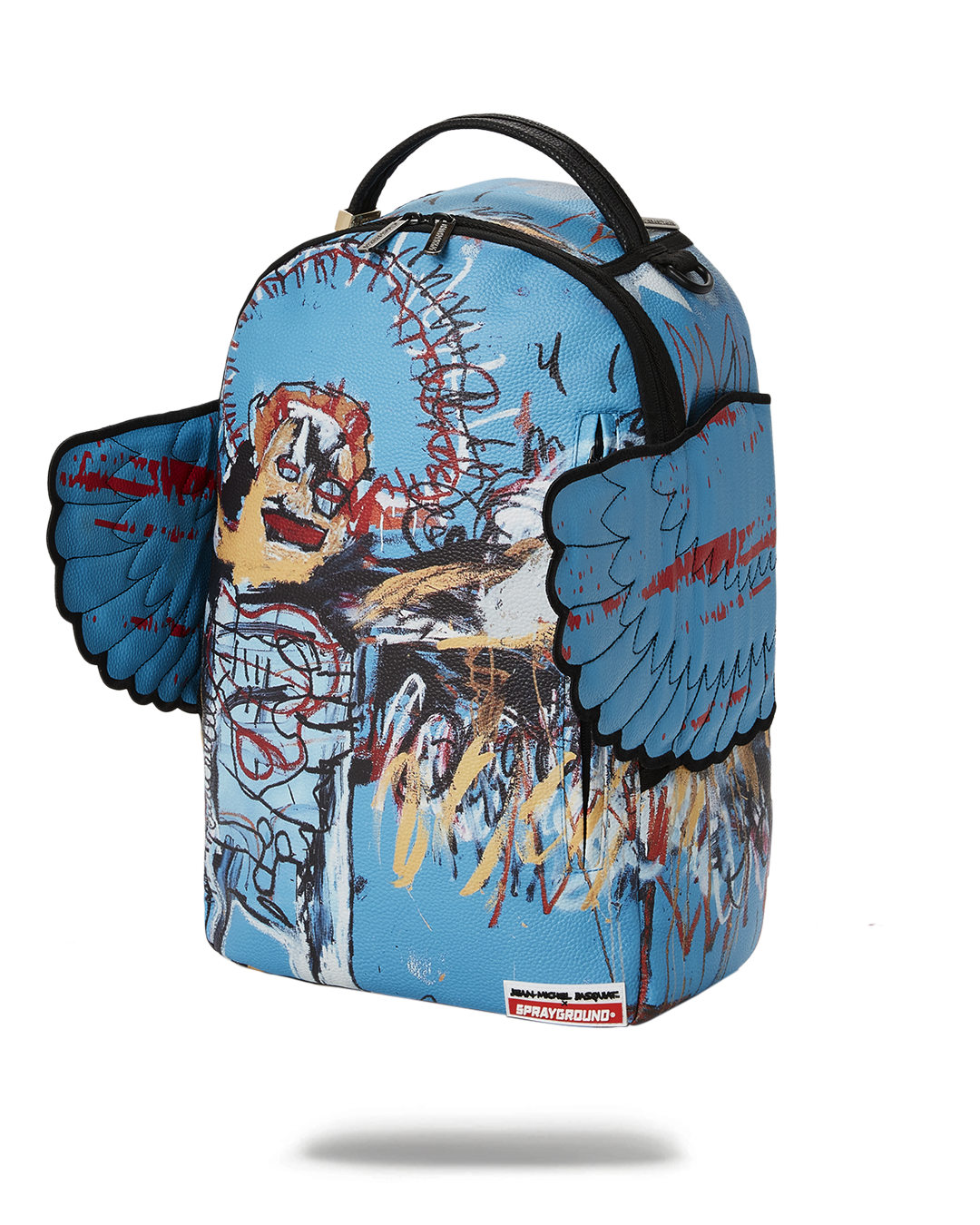 Official Basquiat Untitled (Fallen Angel) 1981 Wing Backpack (Dlxv) - Image 7