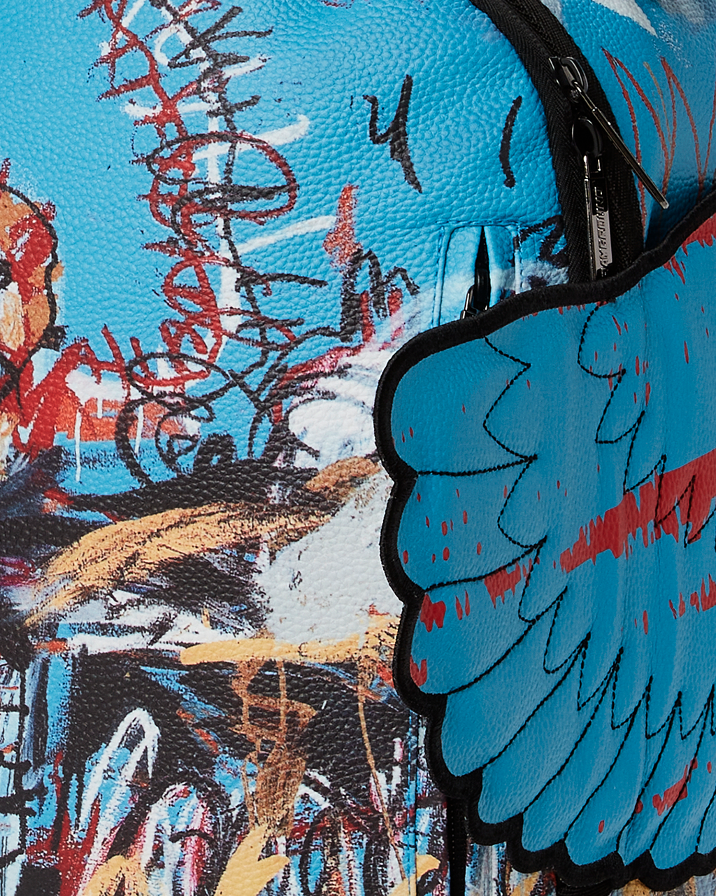 Official Basquiat Untitled (Fallen Angel) 1981 Wing Backpack (Dlxv) - Image 10