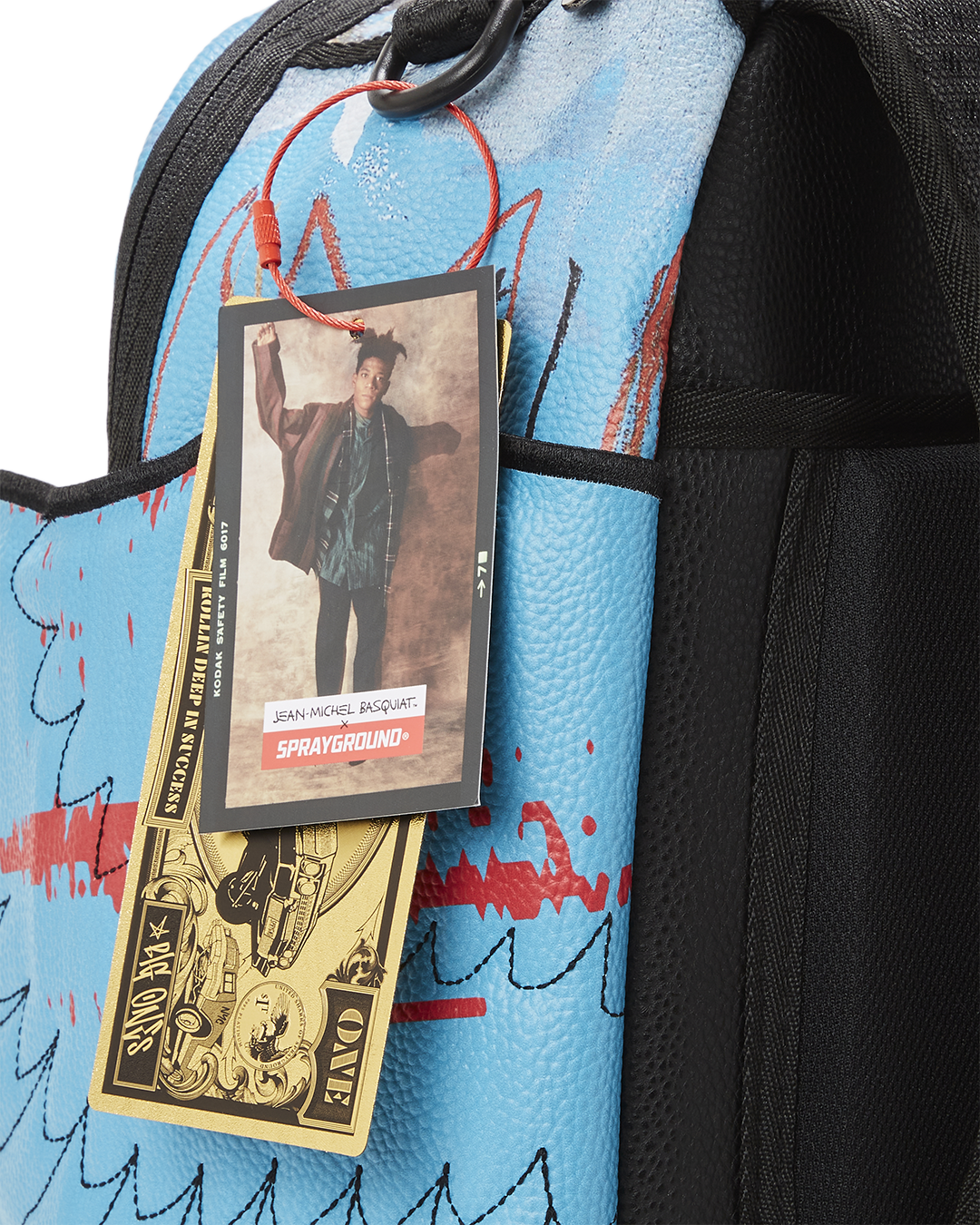 Official Basquiat Untitled (Fallen Angel) 1981 Wing Backpack (Dlxv) - Image 14