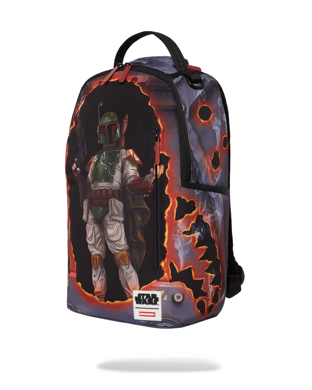 Star Wars Boba Fett Blowout Shark Backpack - Image 7