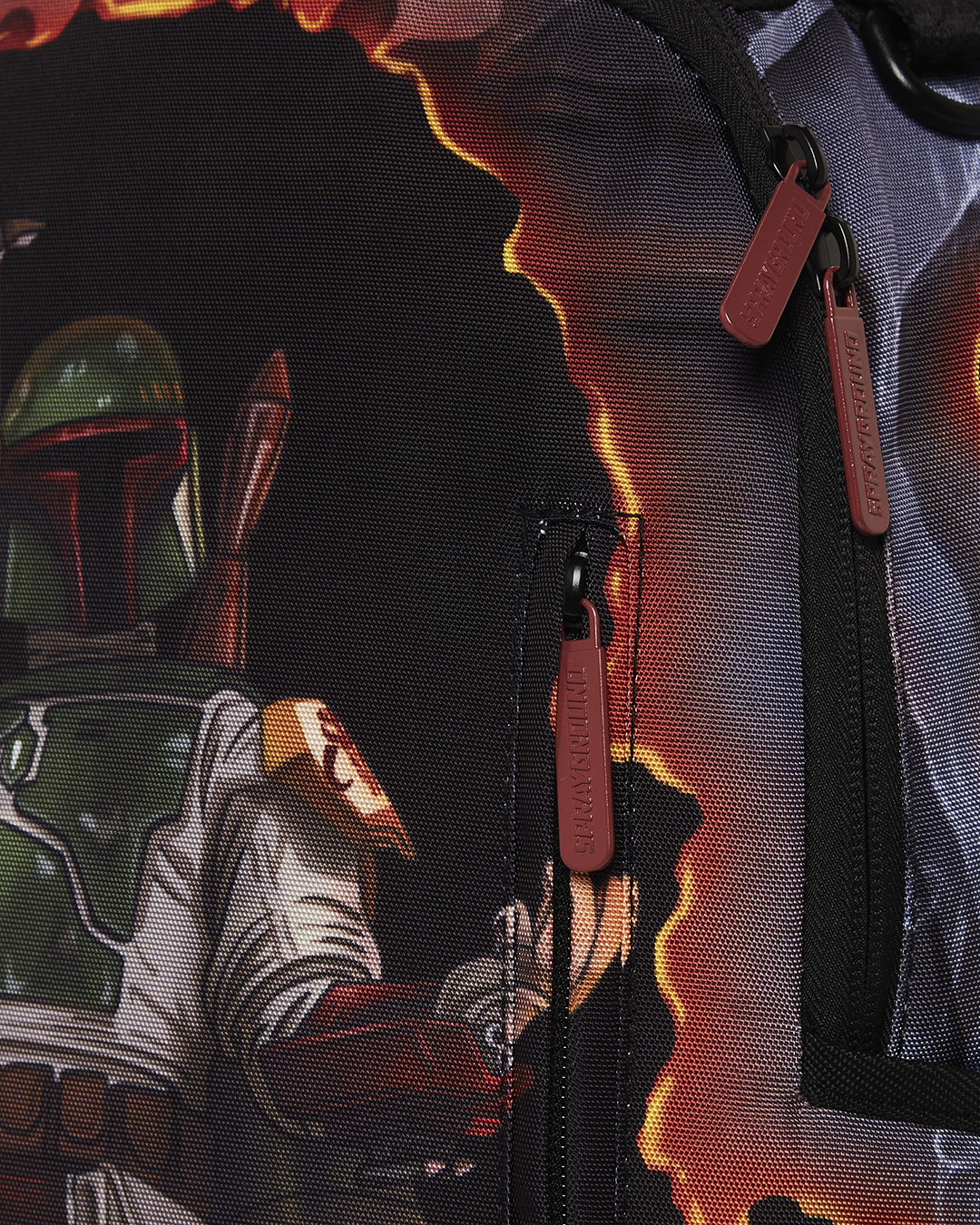 Star Wars Boba Fett Blowout Shark Backpack - Image 11