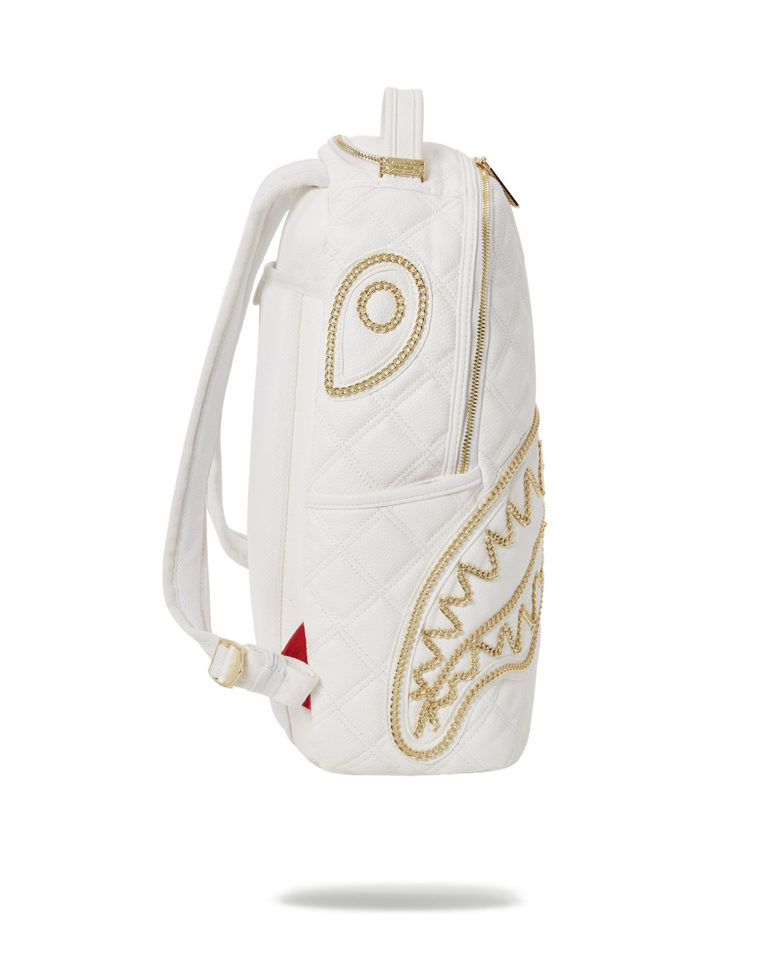 Riviera Le Blanc Gold Chain Shark Backpack (Dlxv) - Image 5