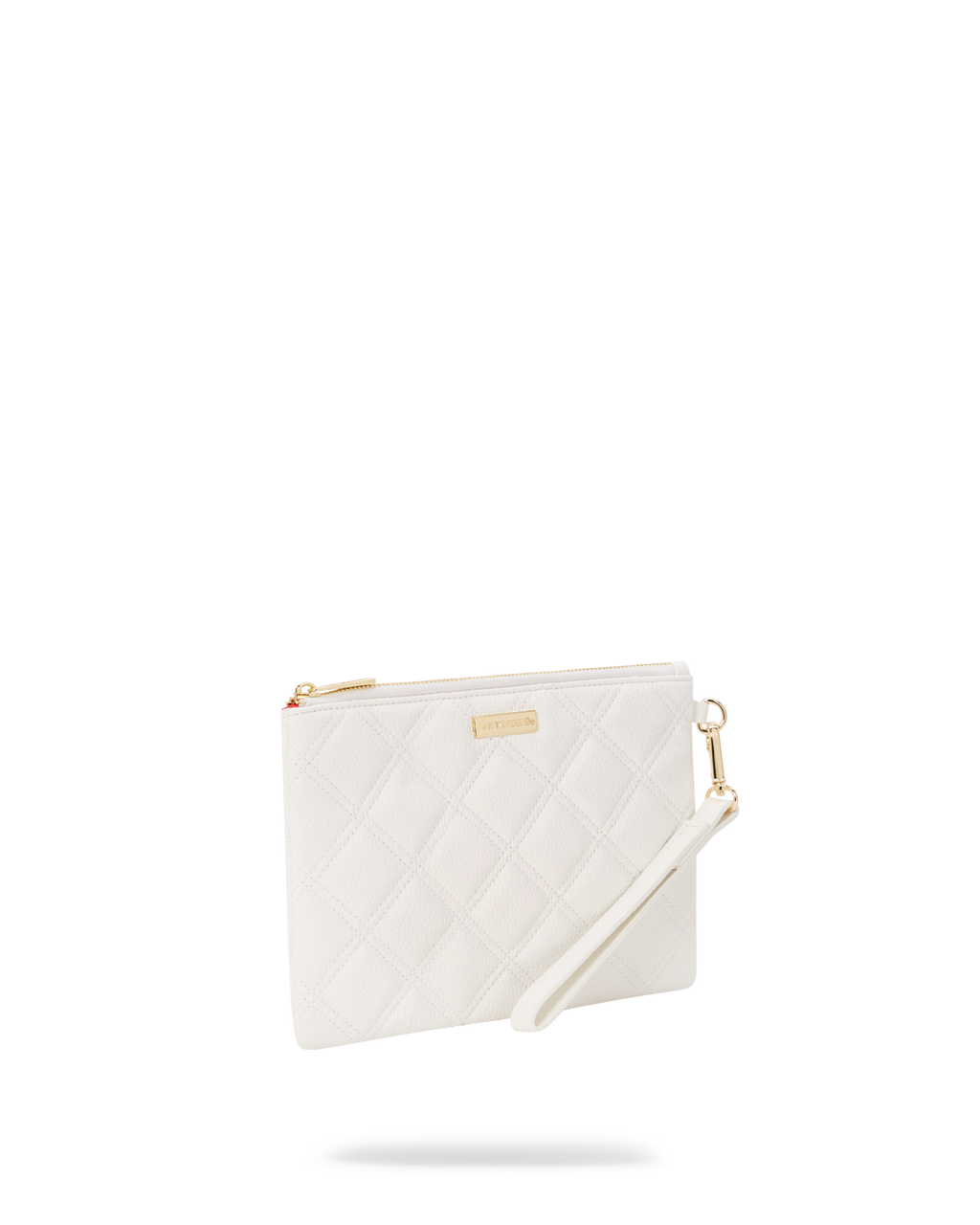 Riviera Le Blanc Gold Chain Shark Crossover Clutch - Image 5