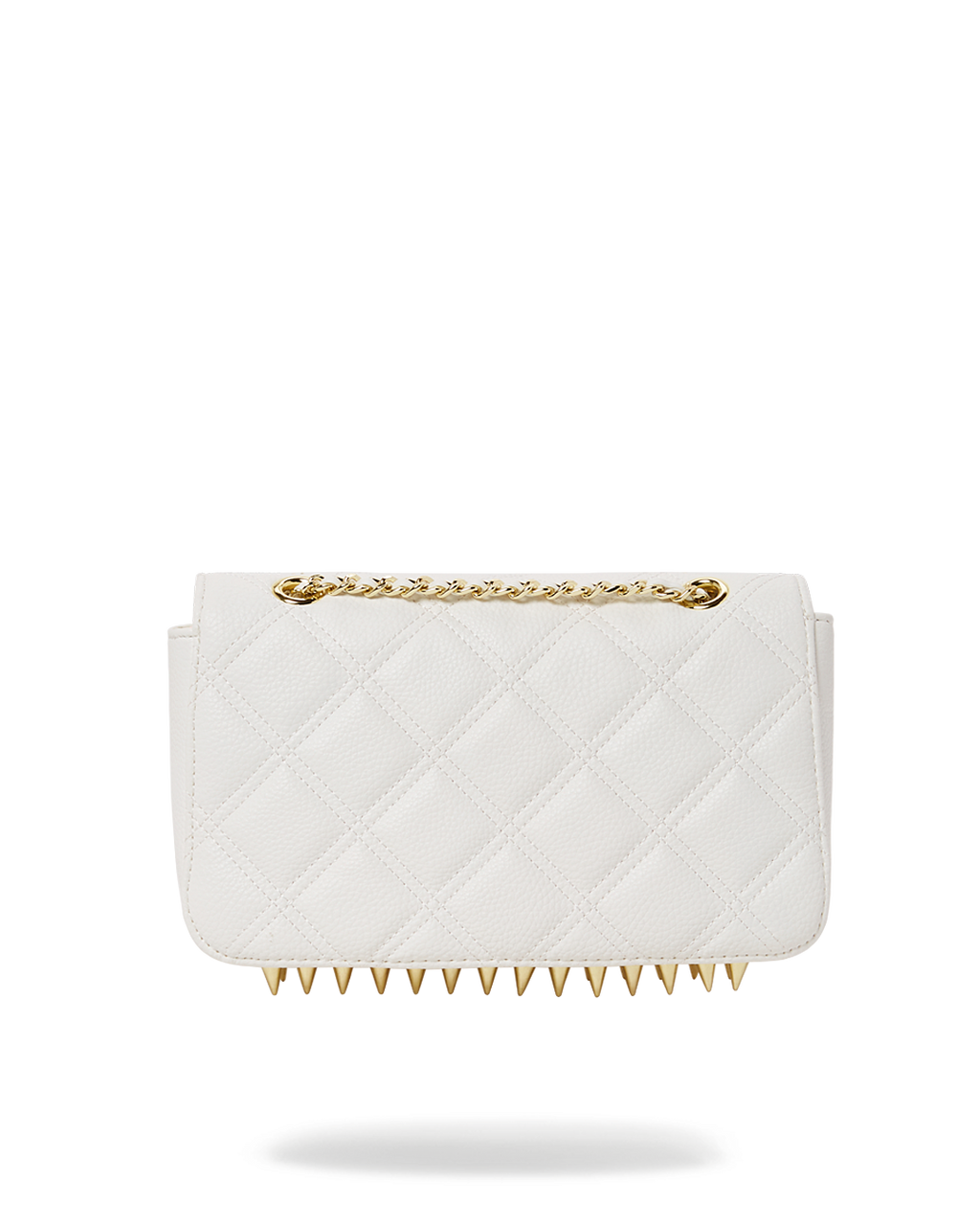 Riviera Le Blanc Gold Chain Shark Handbag - Image 8