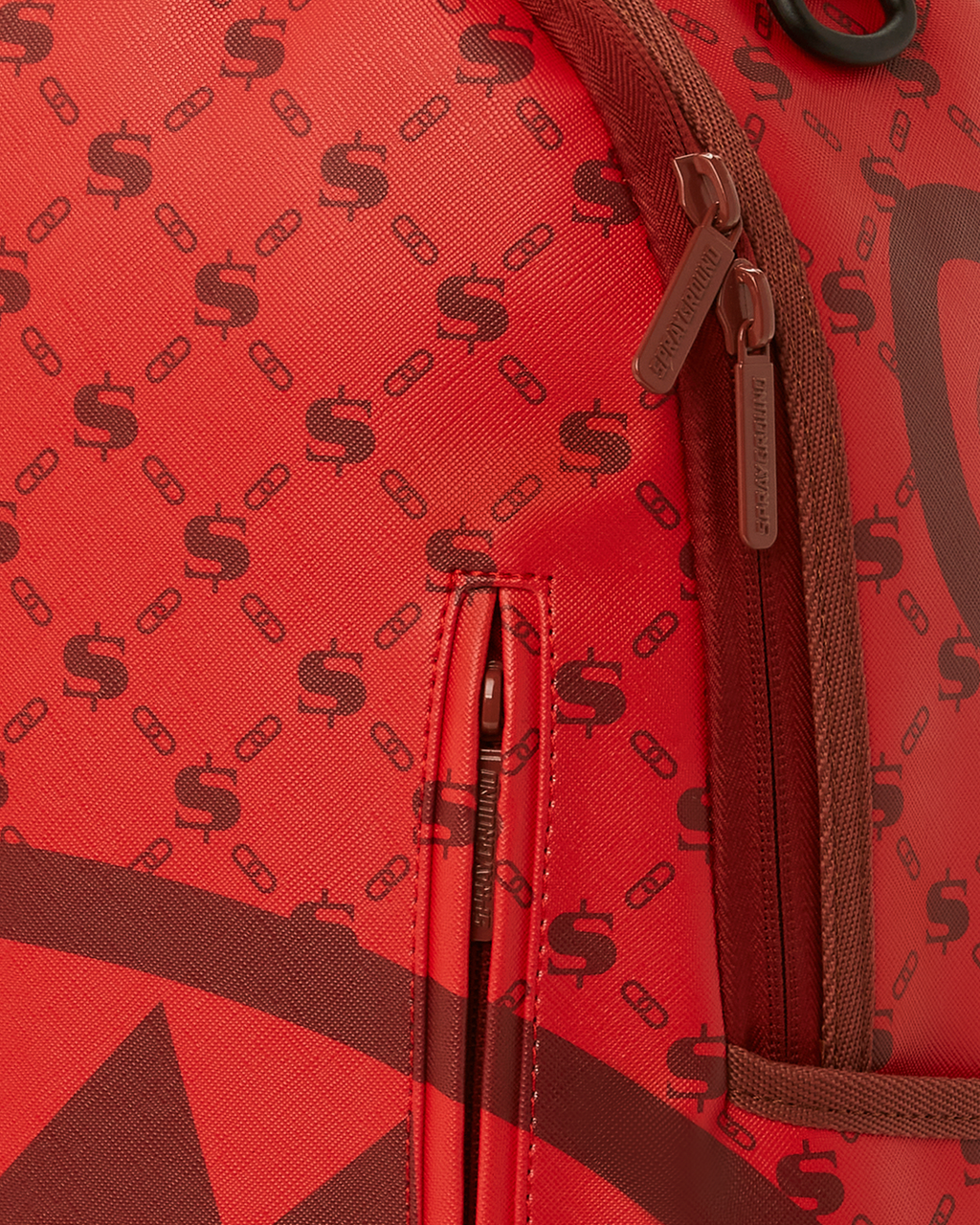 Money Pattern Brick Backpack (Dlxv) - Image 11