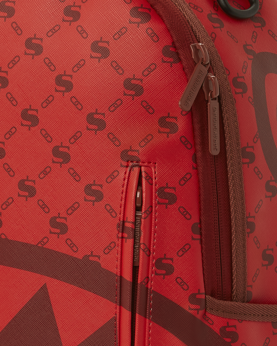 Money Pattern Brick Backpack (Dlxv) - Image 11