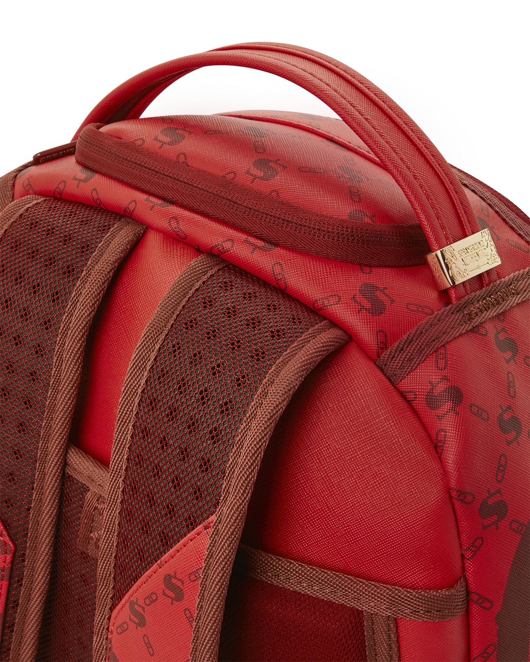 Money Pattern Brick Backpack (Dlxv) - Image 13