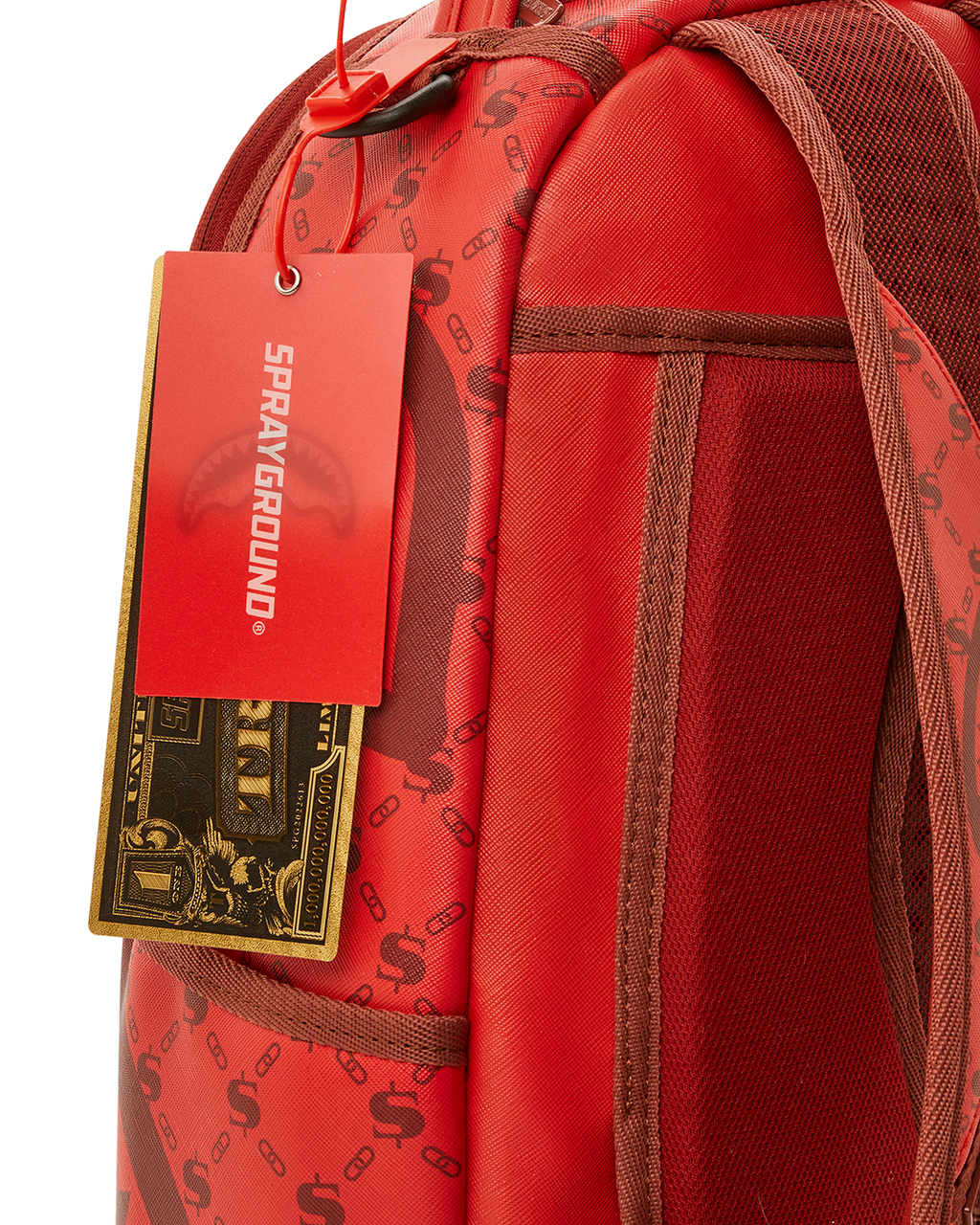 Money Pattern Brick Backpack (Dlxv) - Image 15