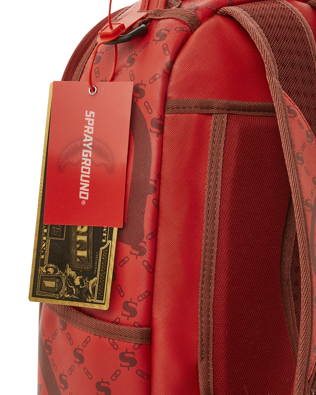 Money Pattern Brick Backpack (Dlxv) - Image 15